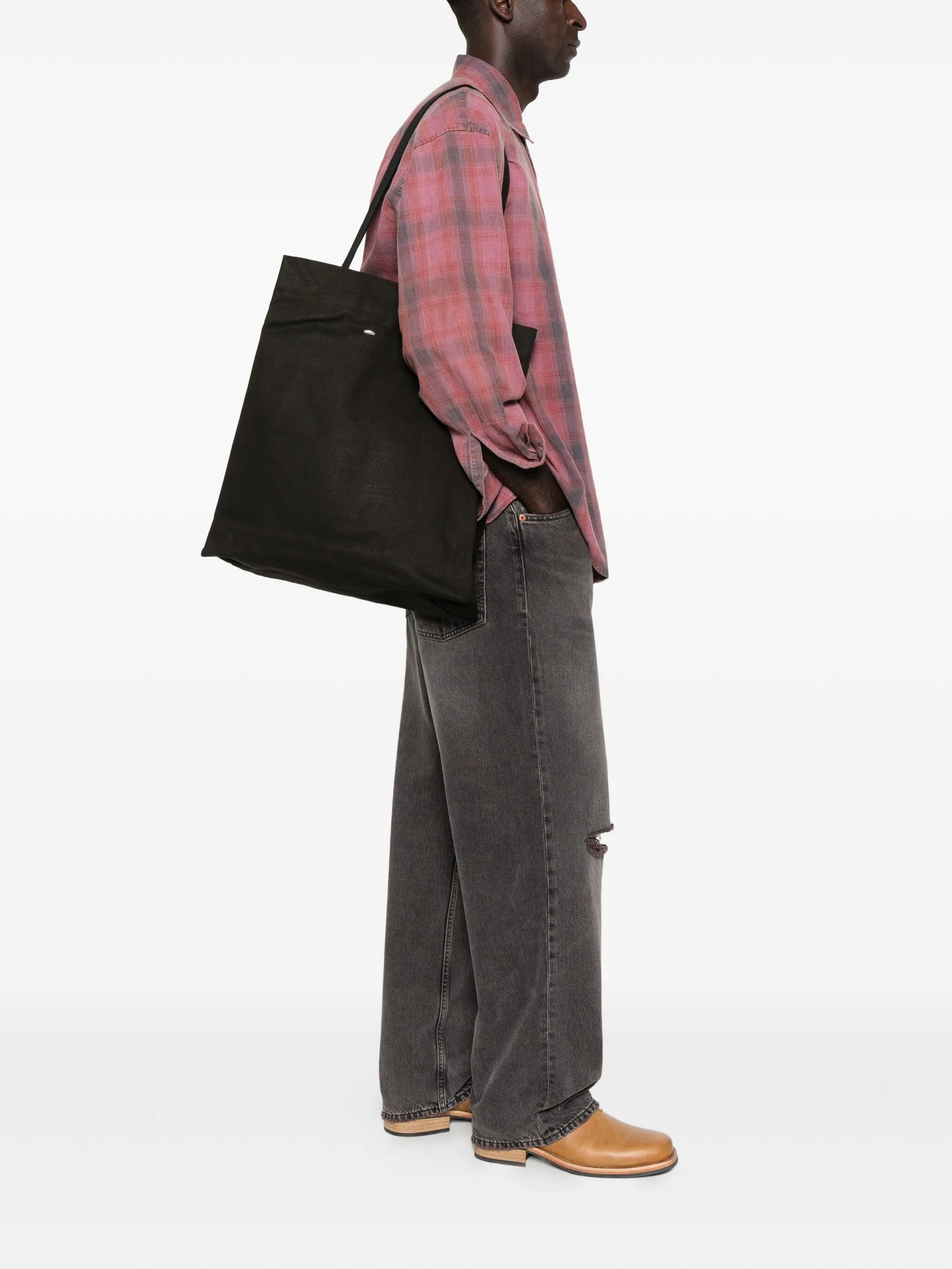 Ultra Towering canvas tote bag