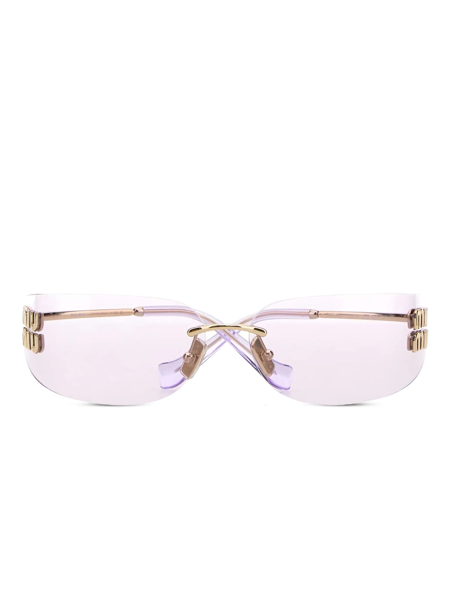 logo-appliqué sunglasses