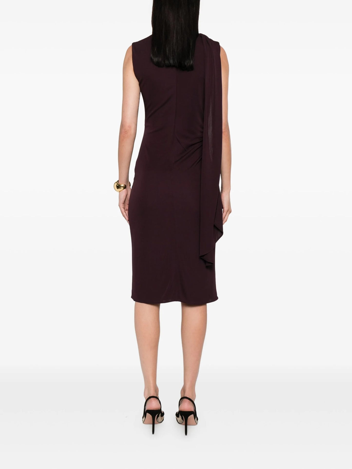 cut-out midi dress