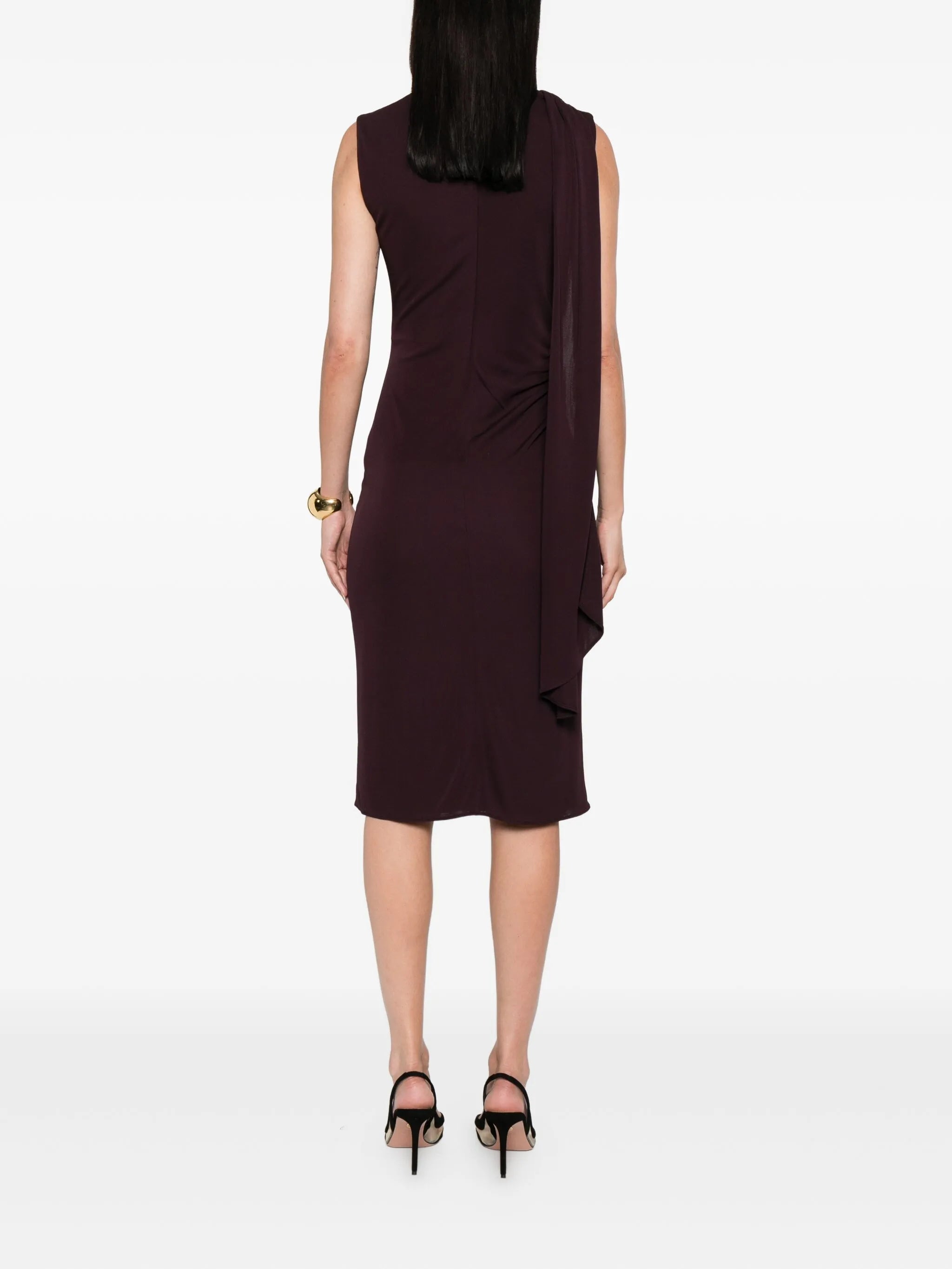 cut-out midi dress