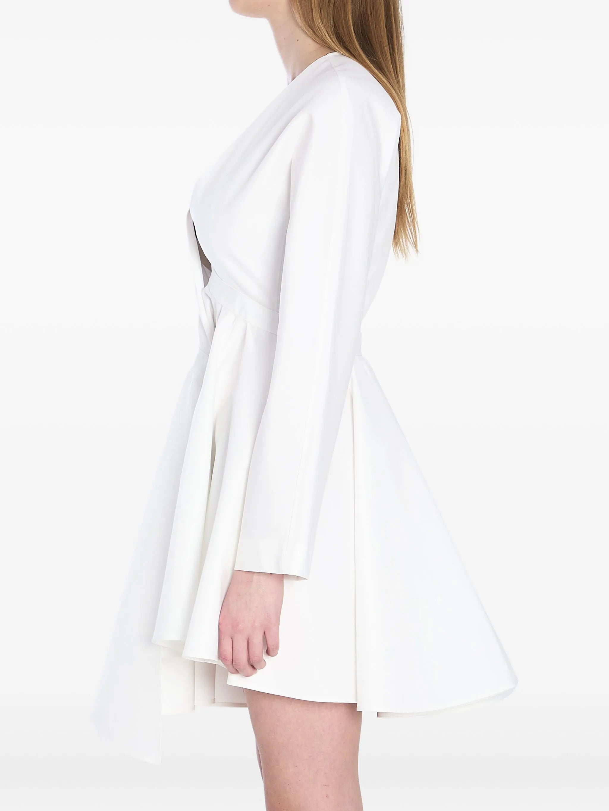 asymmetric mini dress