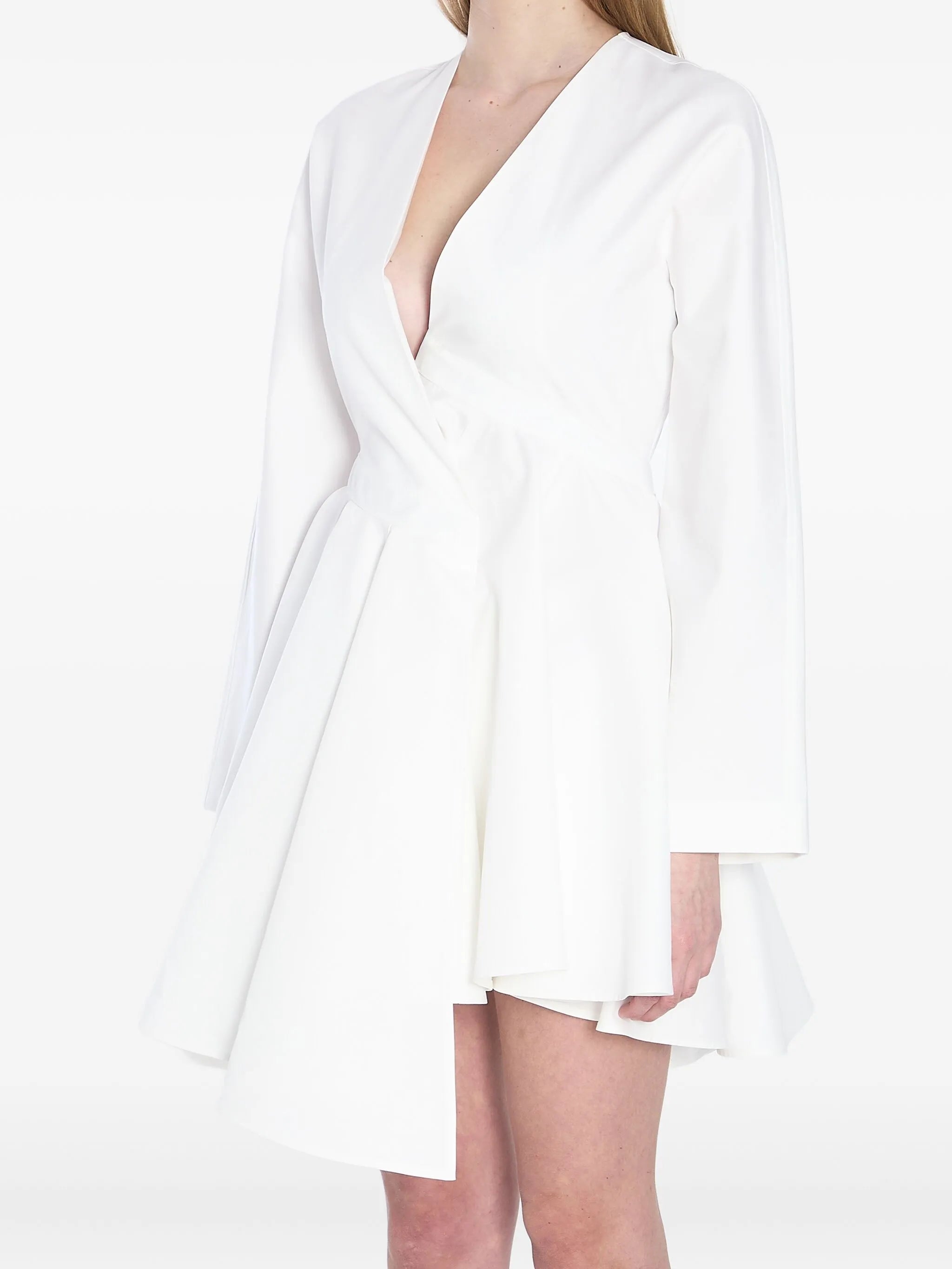 asymmetric mini dress
