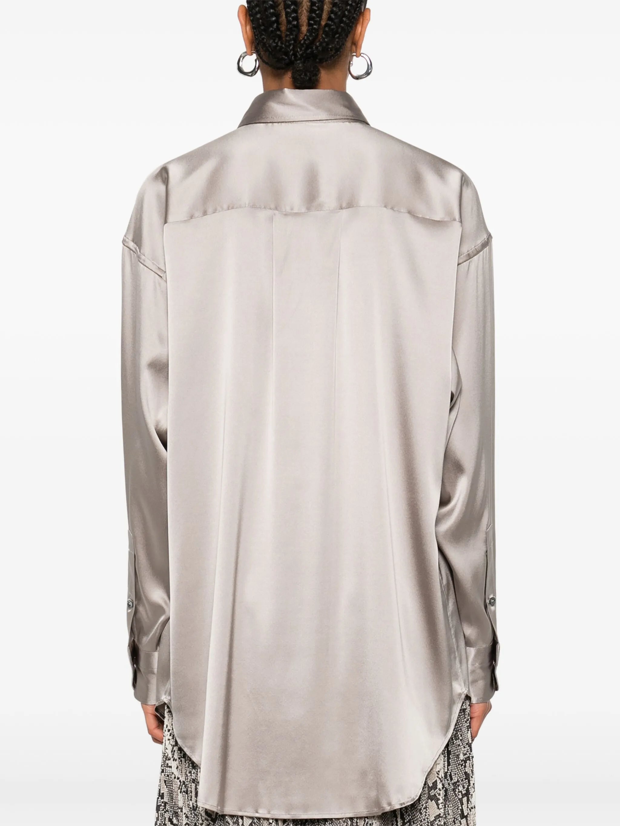 satin shirt
