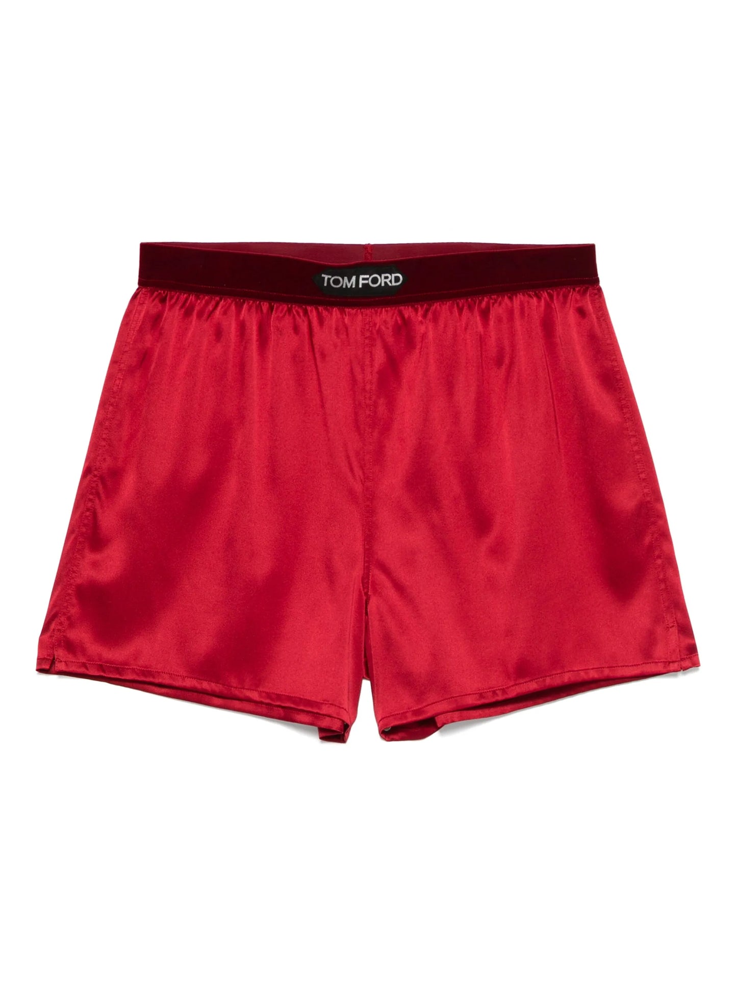 logo-waistband shorts