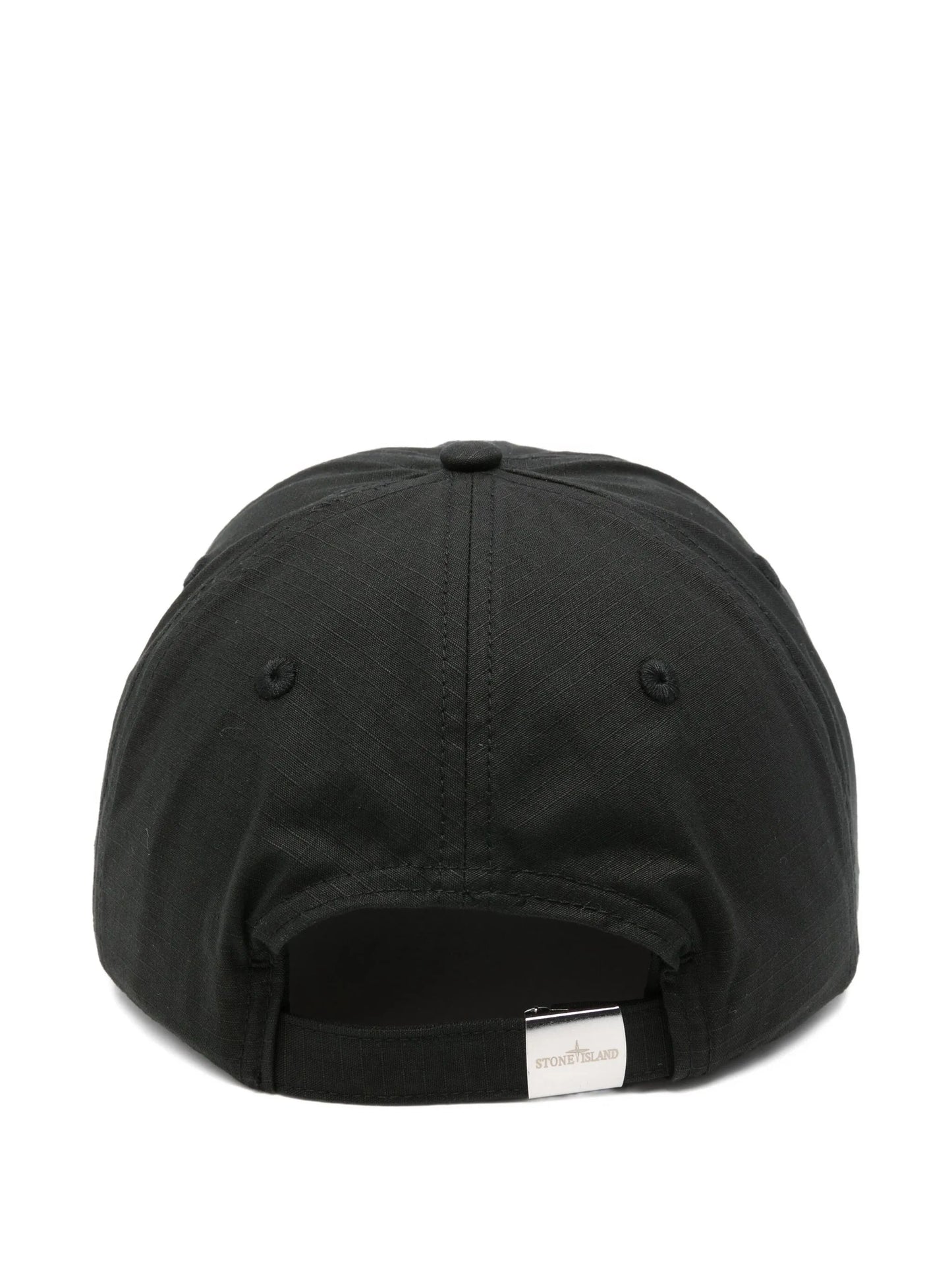 logo-embroidered ripstop cap