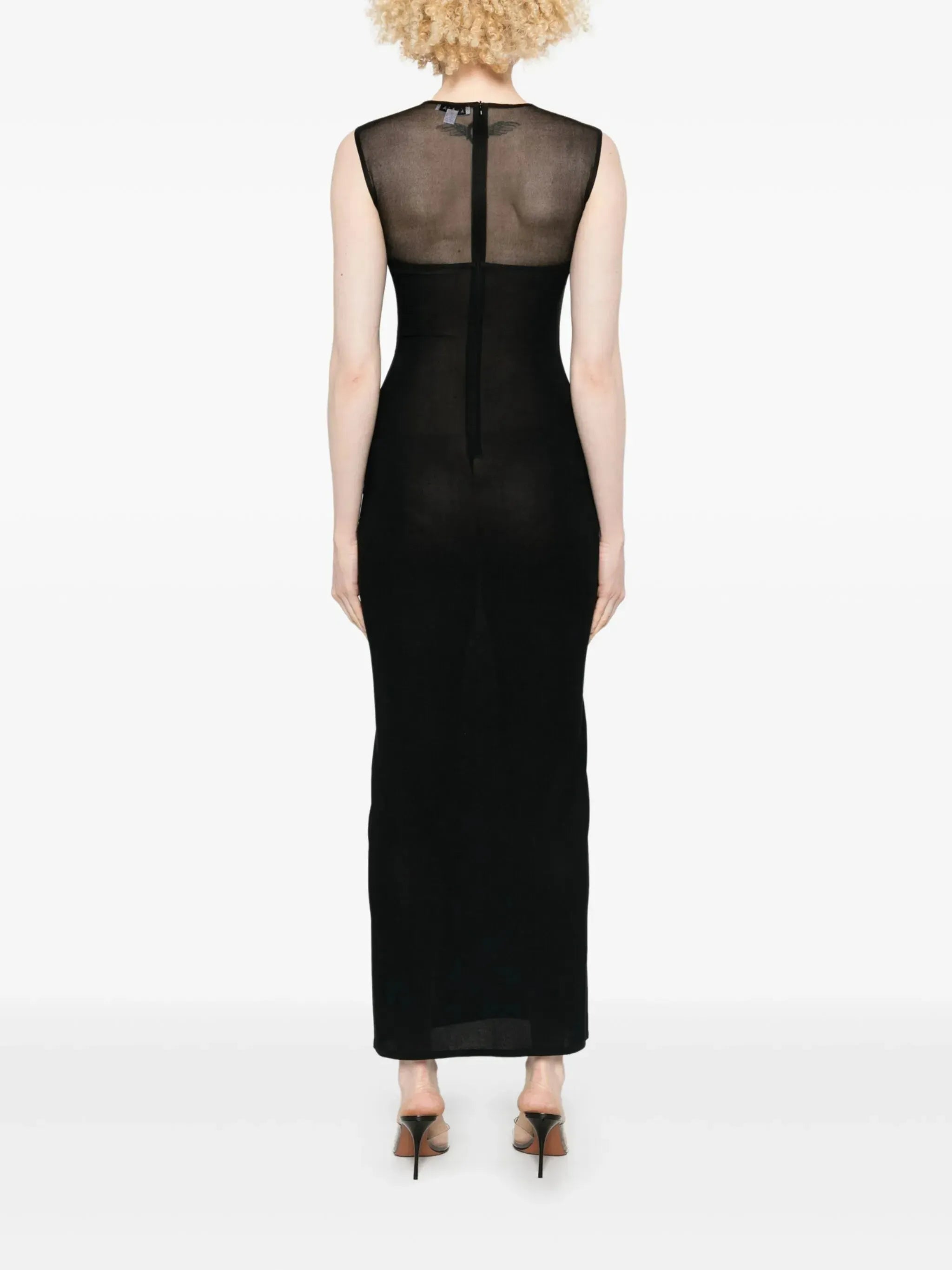 silk midi dress