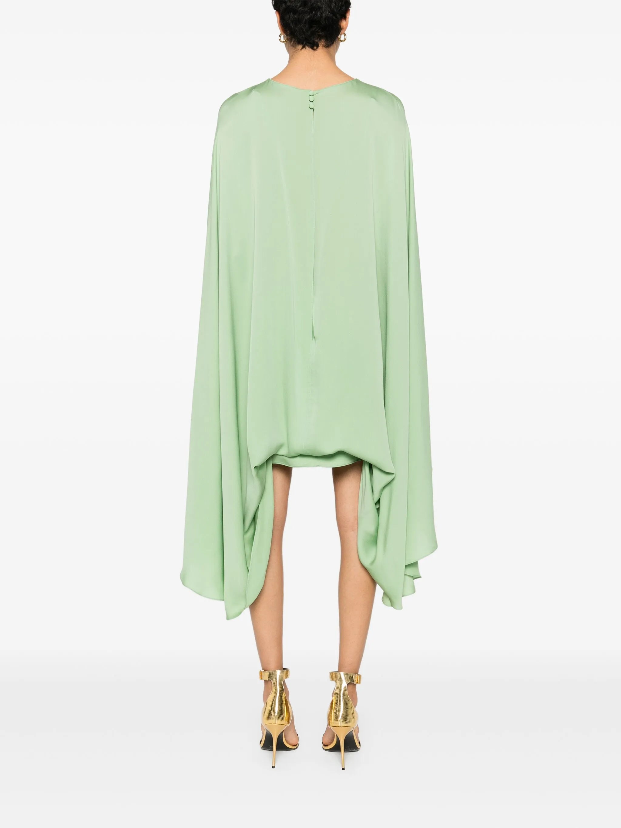 silk mini dress