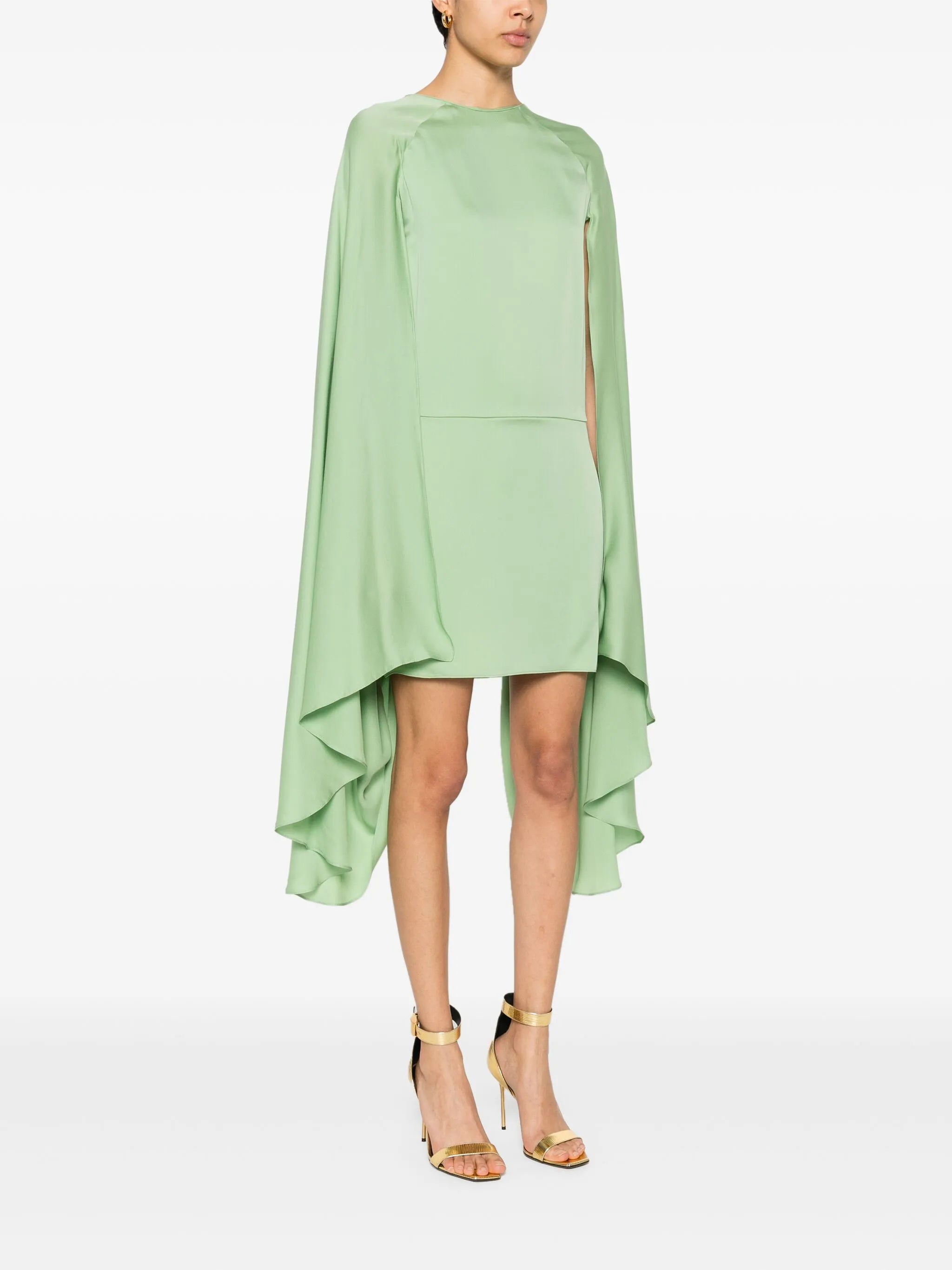 silk mini dress
