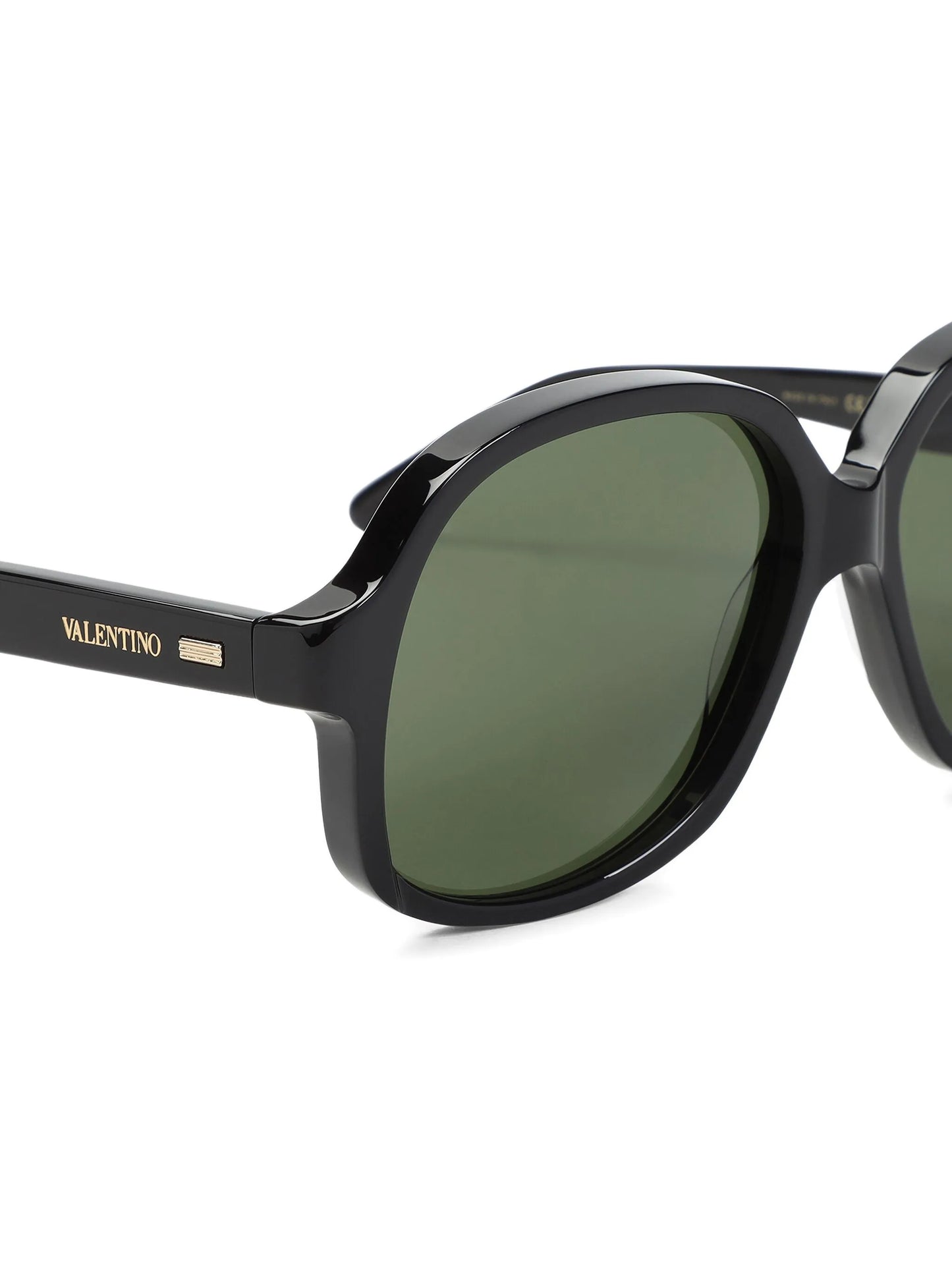octagonal-frame sunglasses