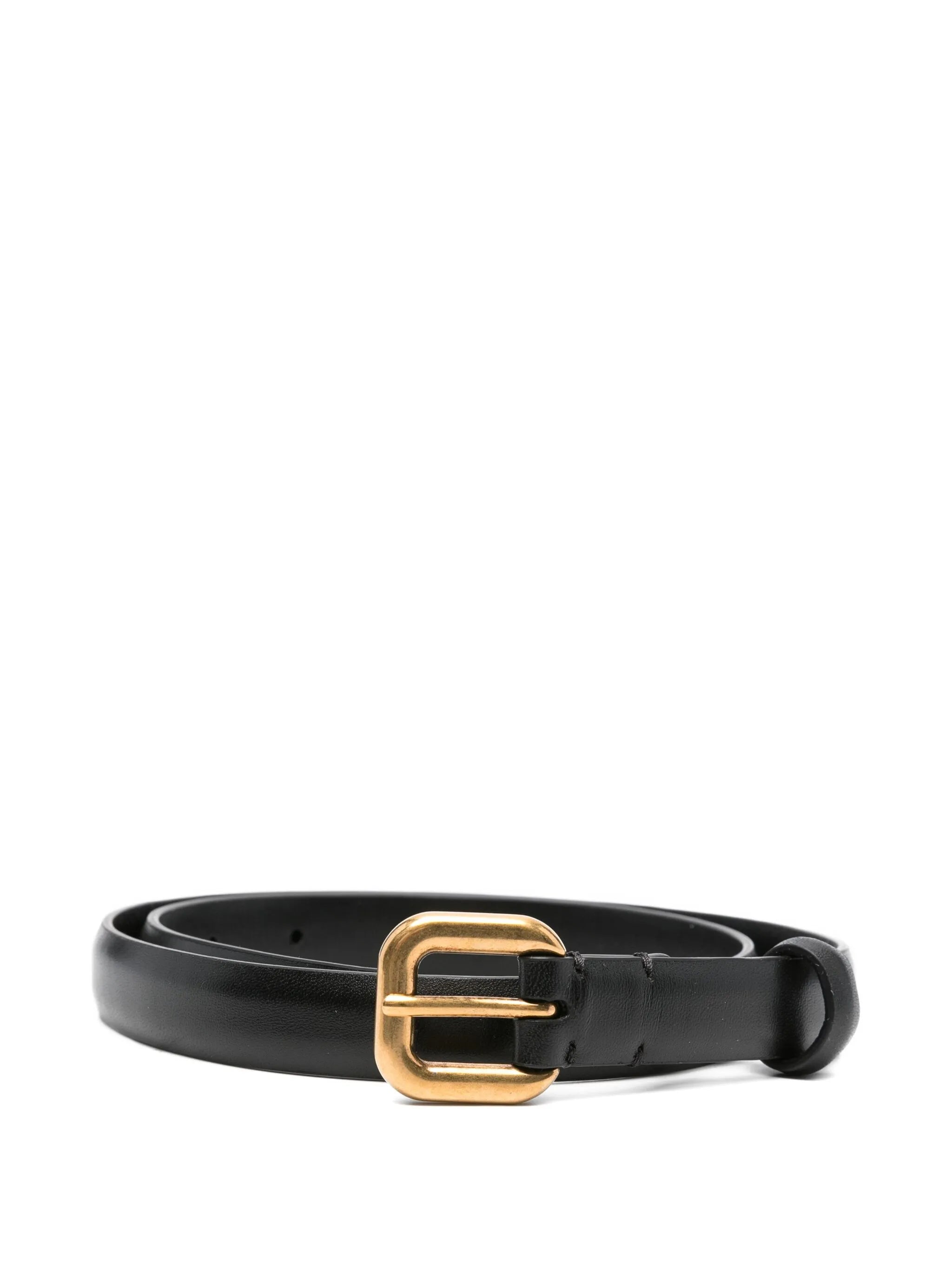 x RHW buckle leather belt