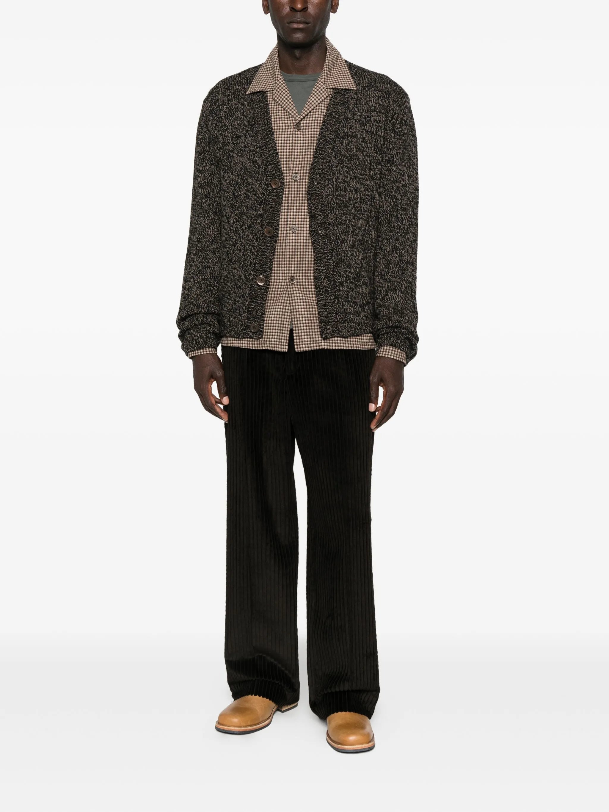 Academy wool cardigan