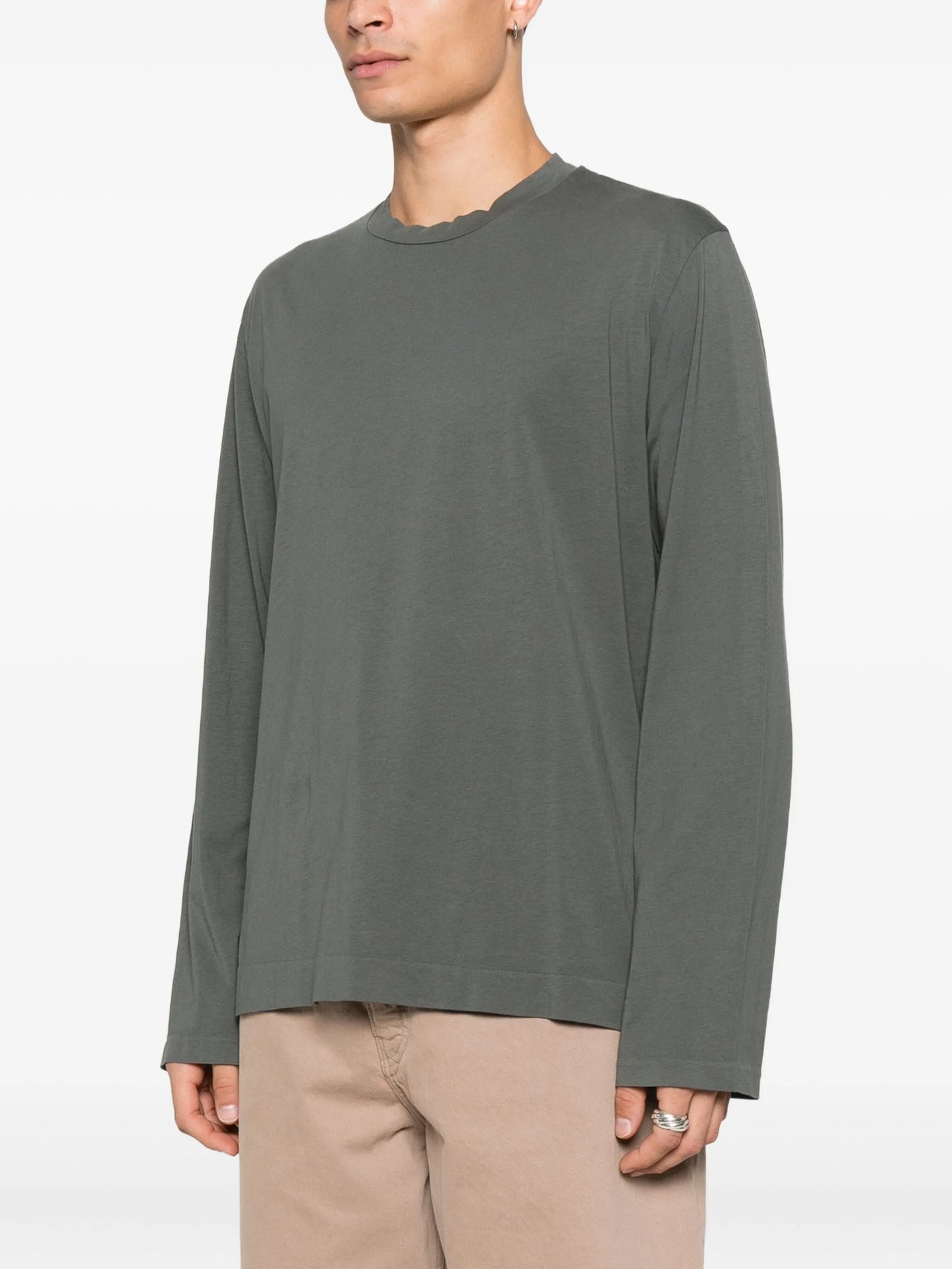 cotton long sleeve T-shirt
