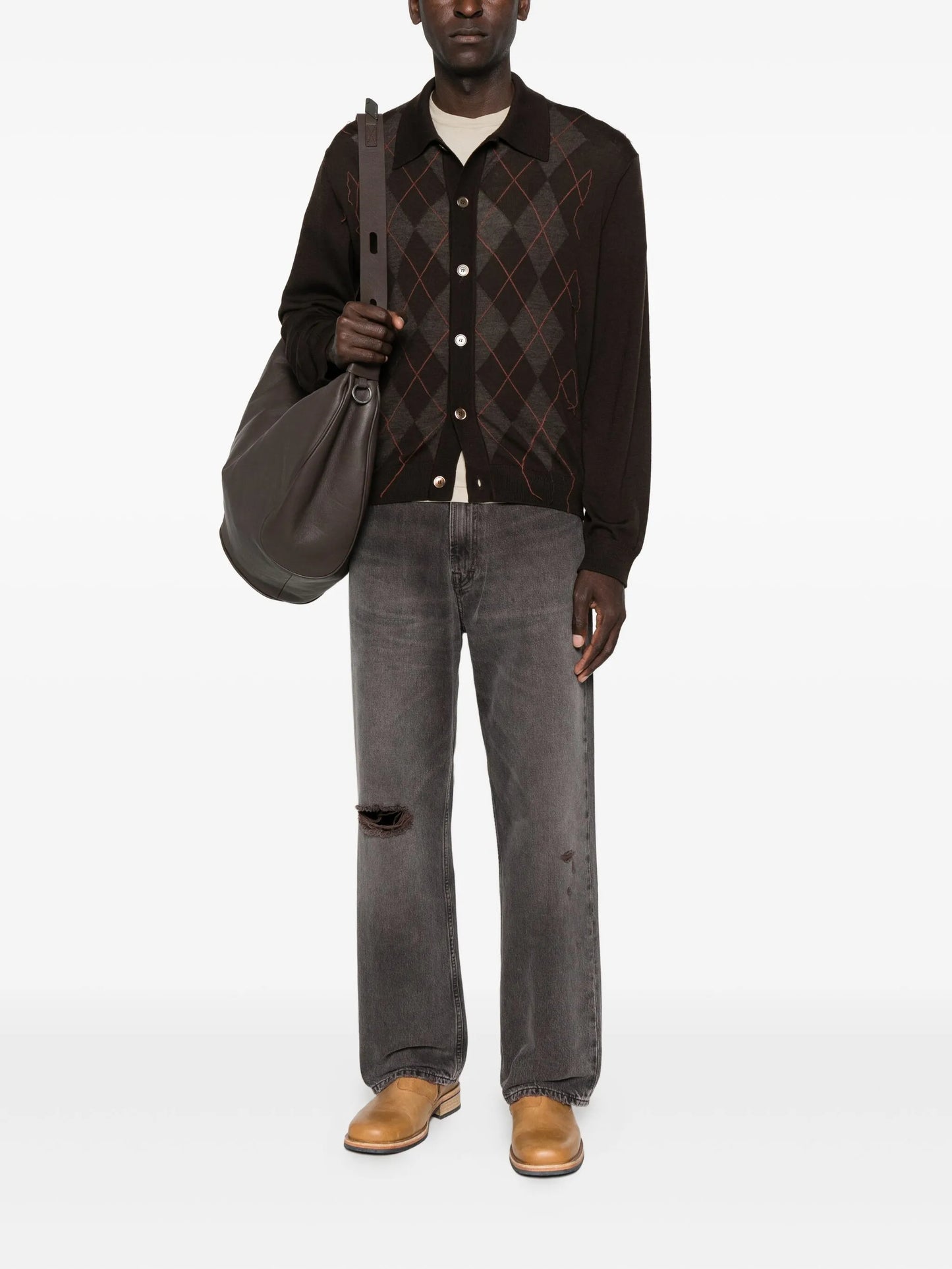 Third Cut ripped-detail jeans