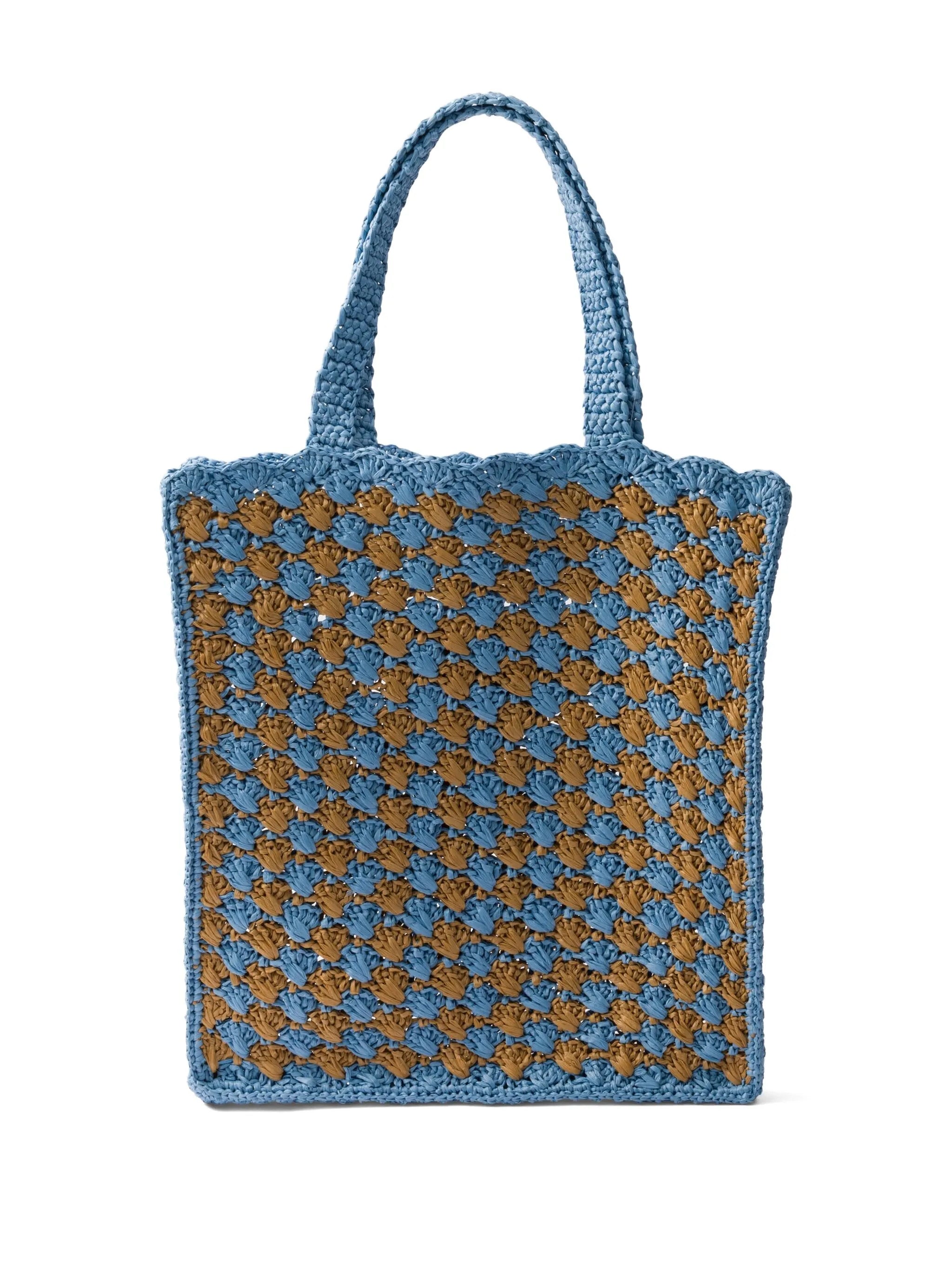 crochet tote bag