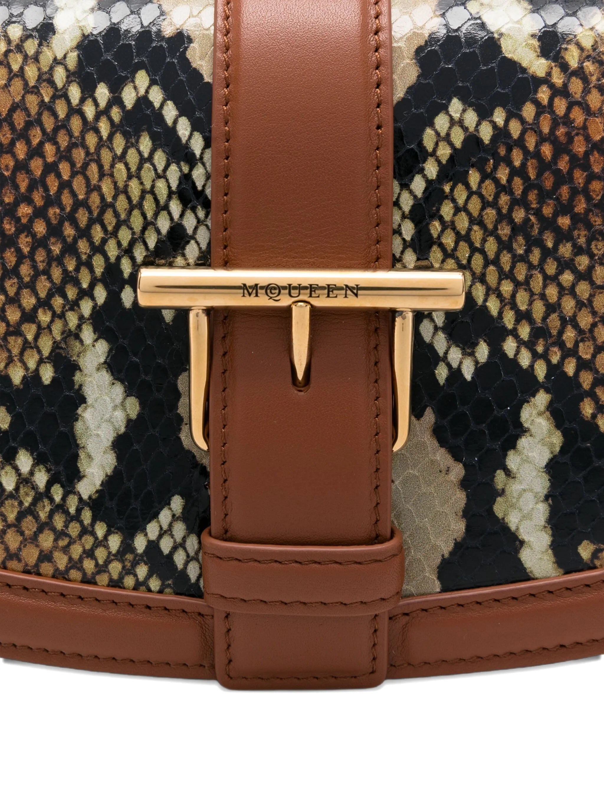 mini T-Bar leather cross body bag