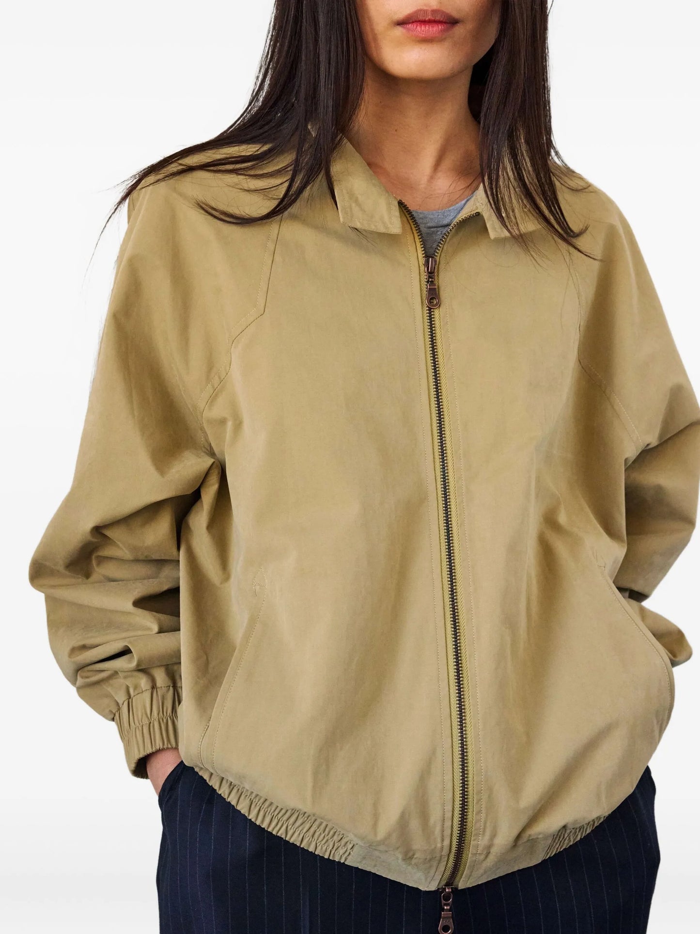 Western Harrington shirt jacket
