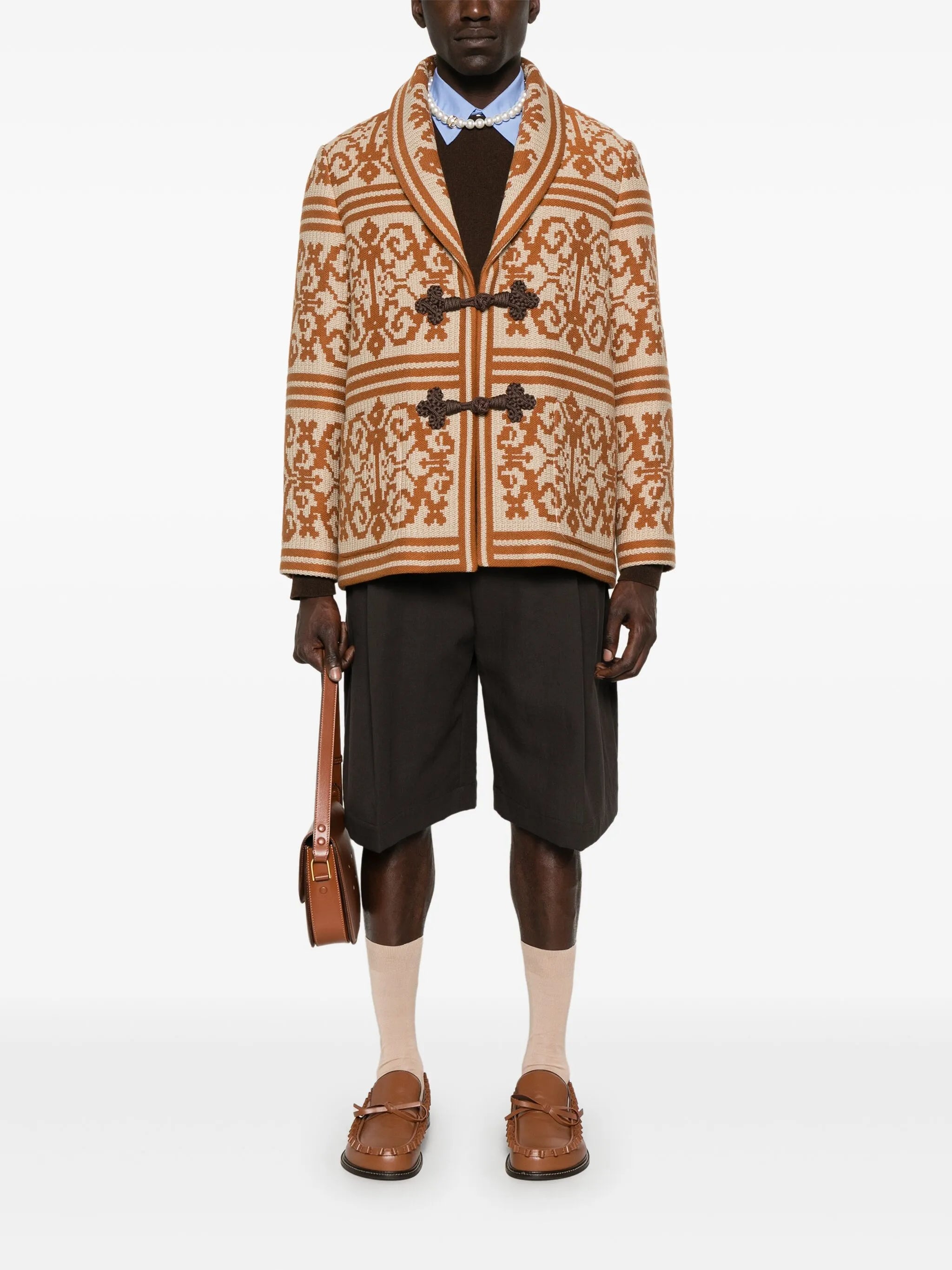 jacquard jacket