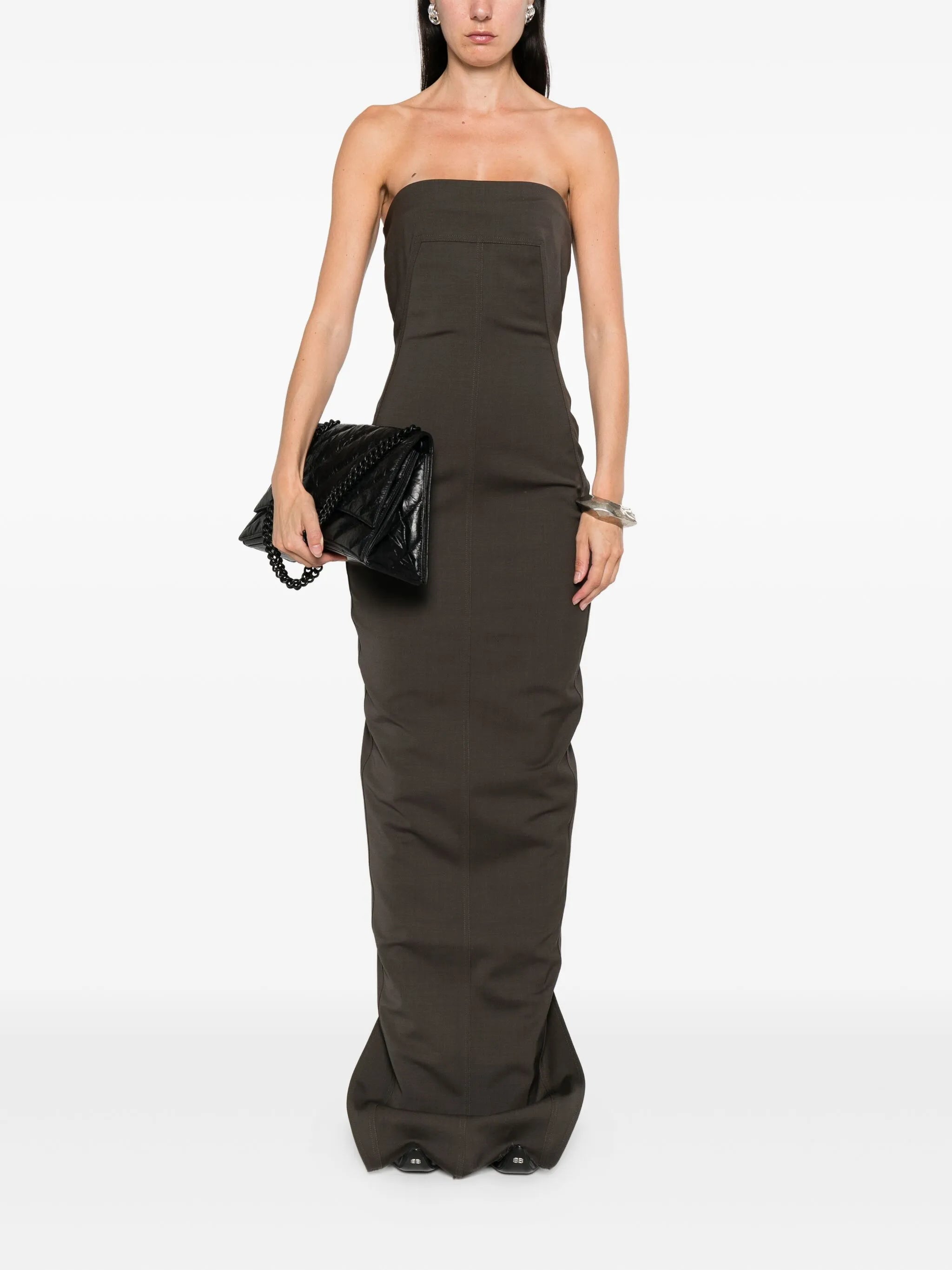 strapless dress