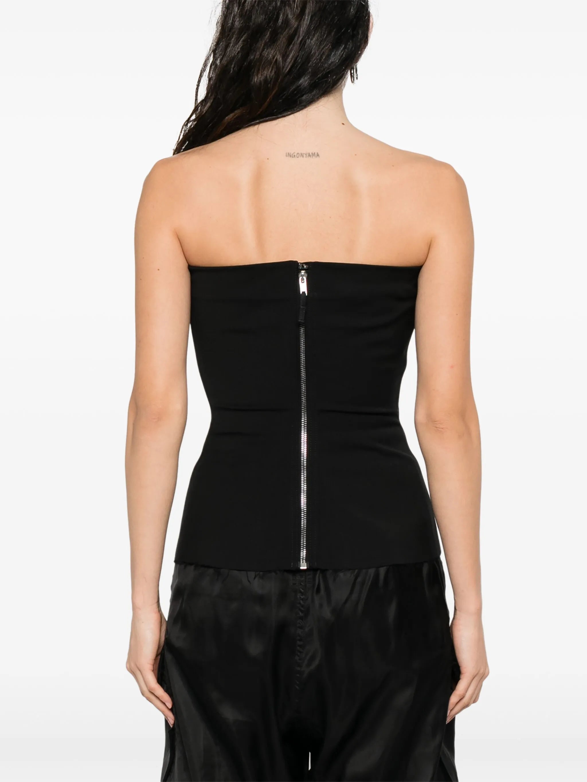 strapless top