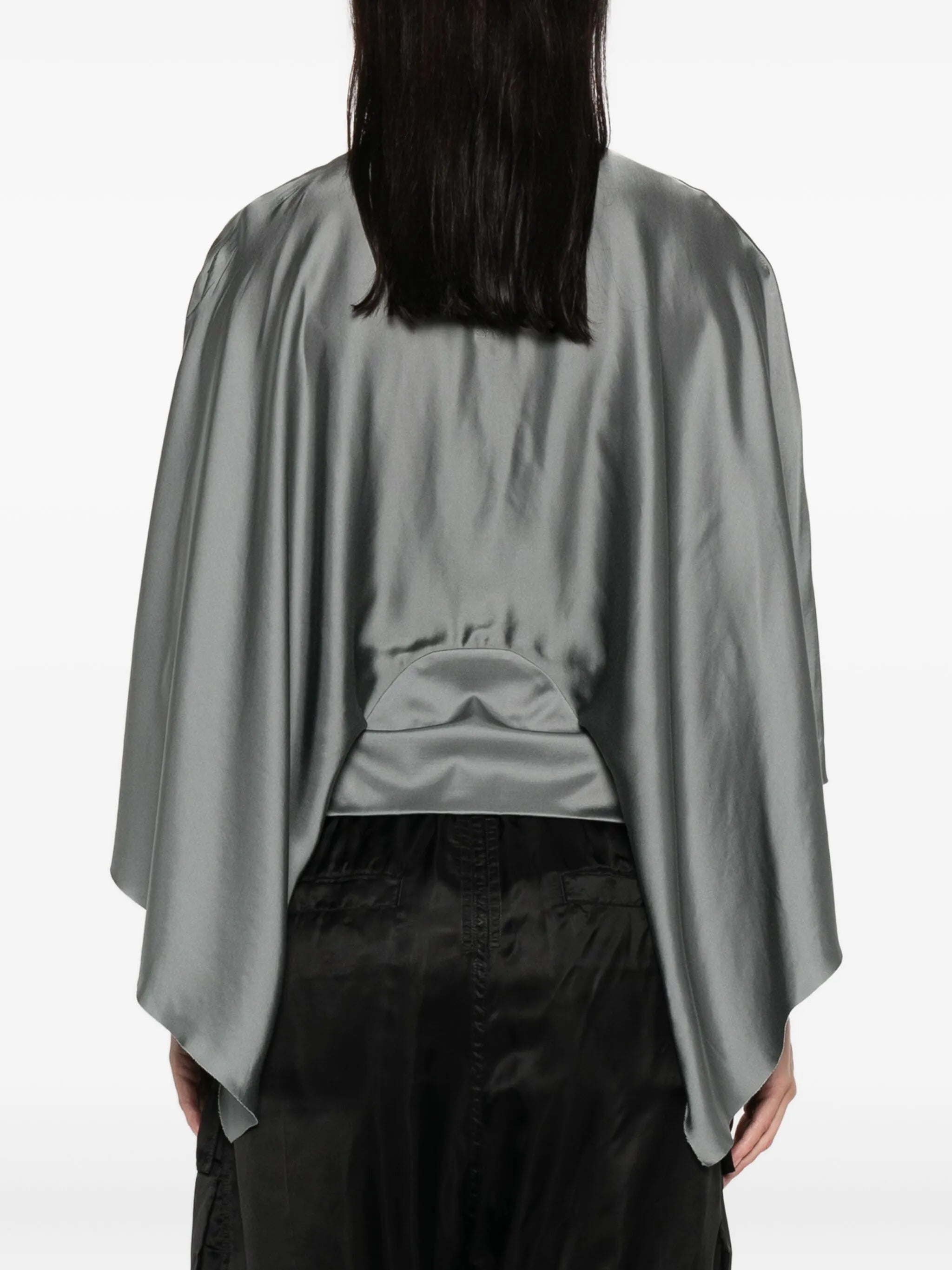 v-neck blouse