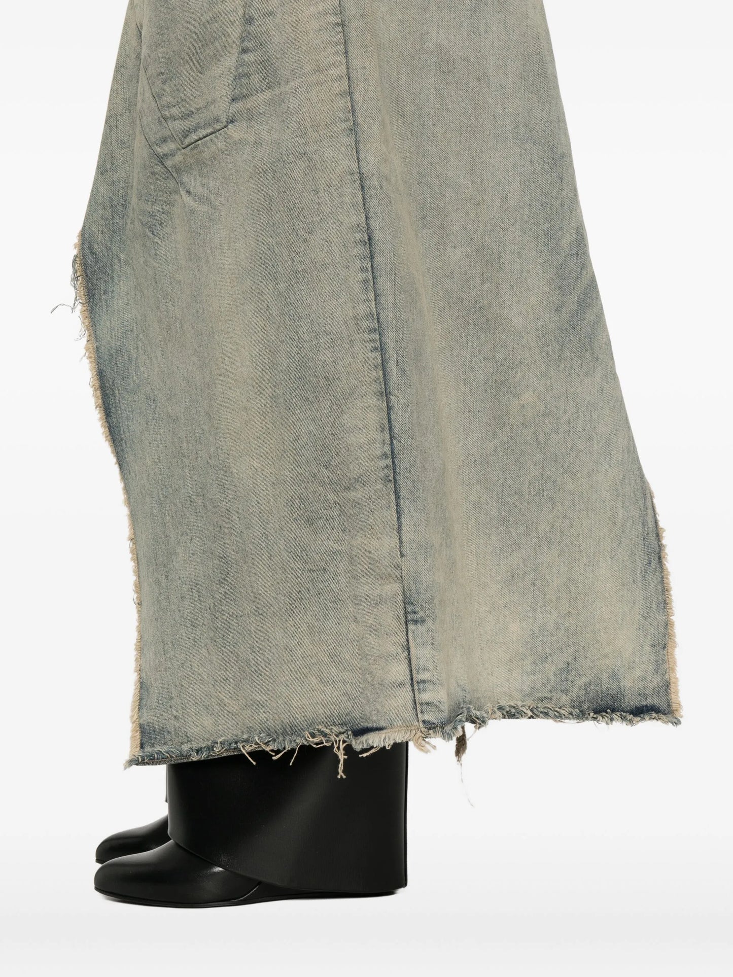 cotton denim skirt