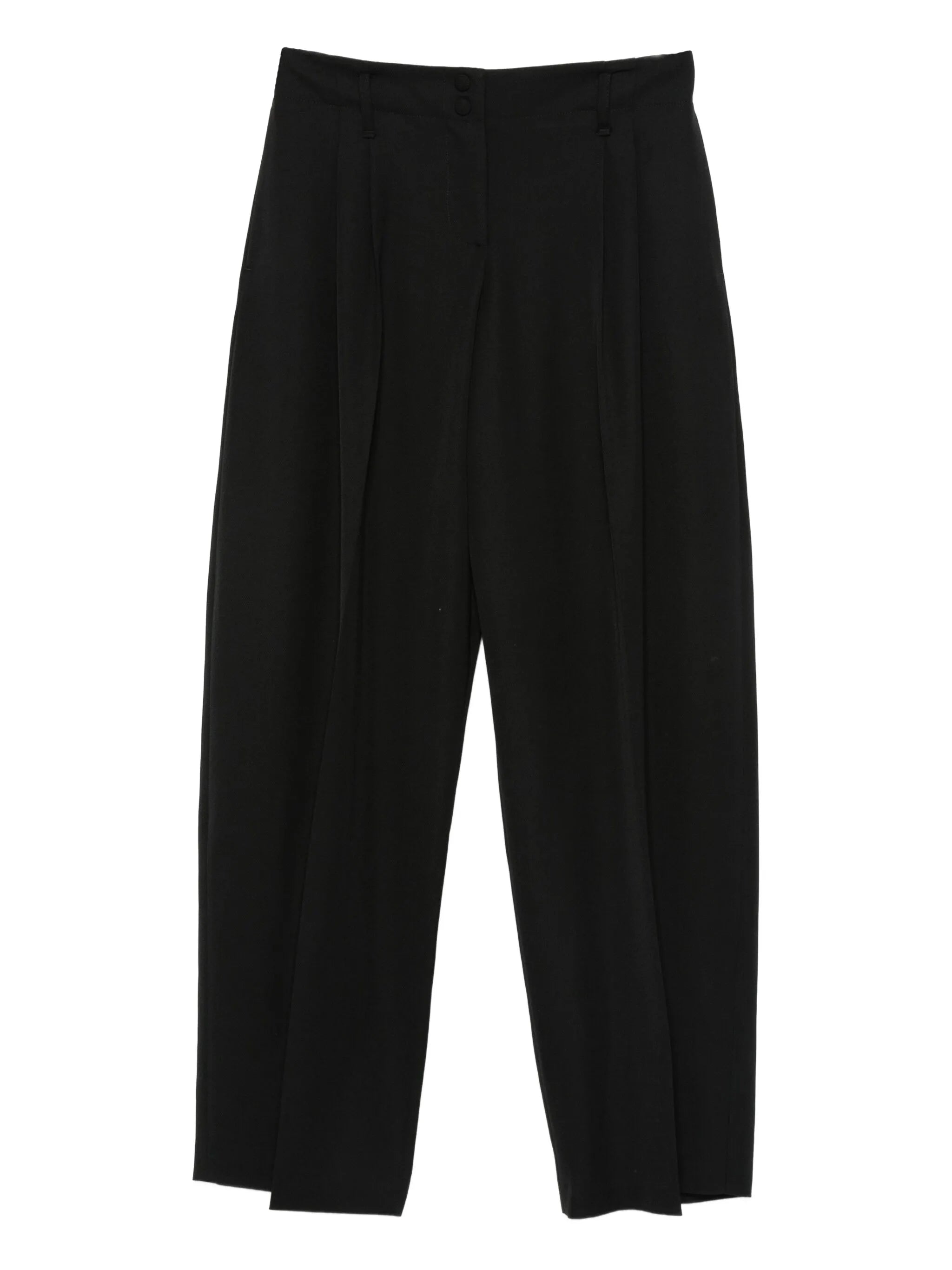 cotton tapered trousers
