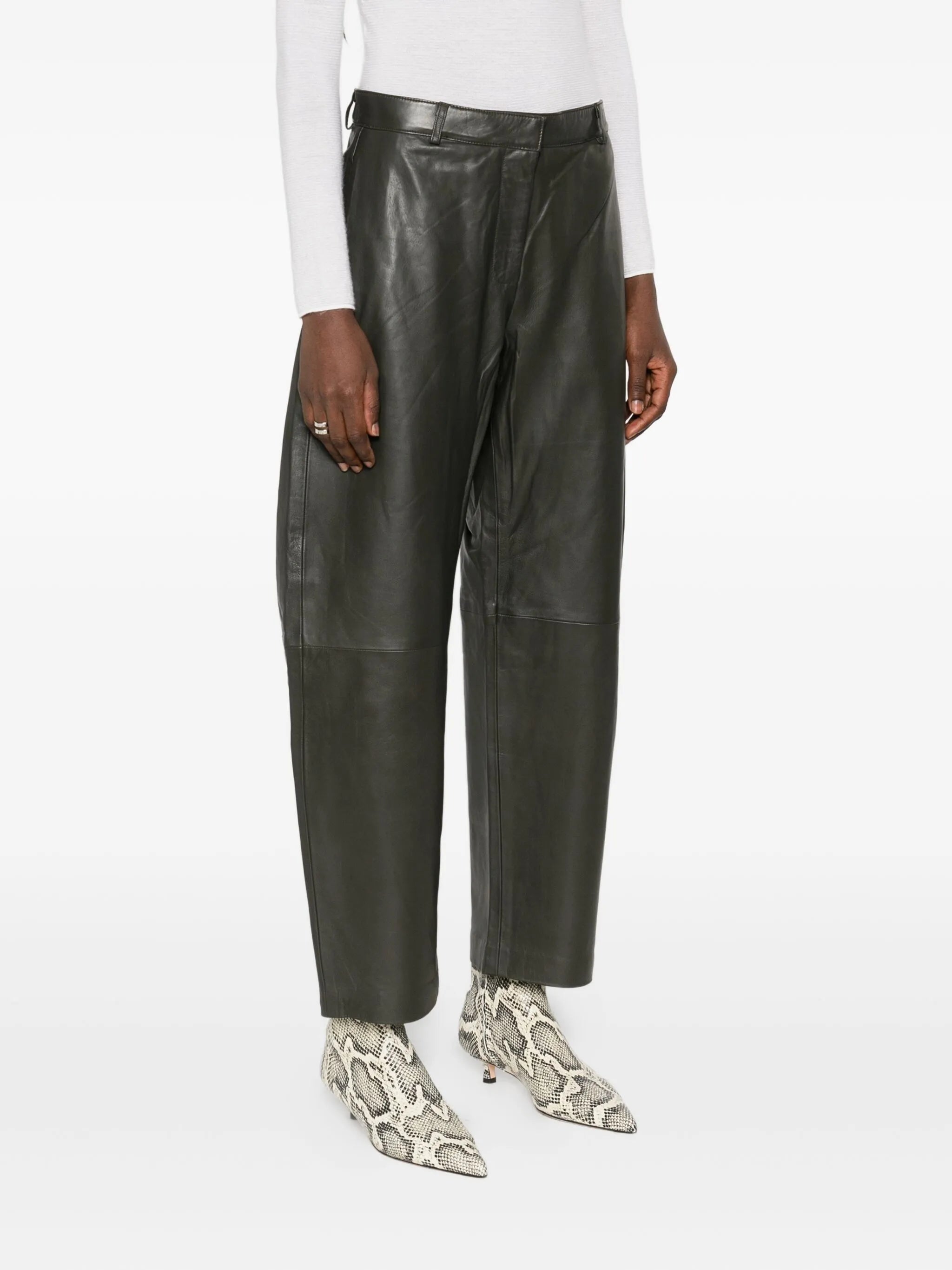 leather trousers