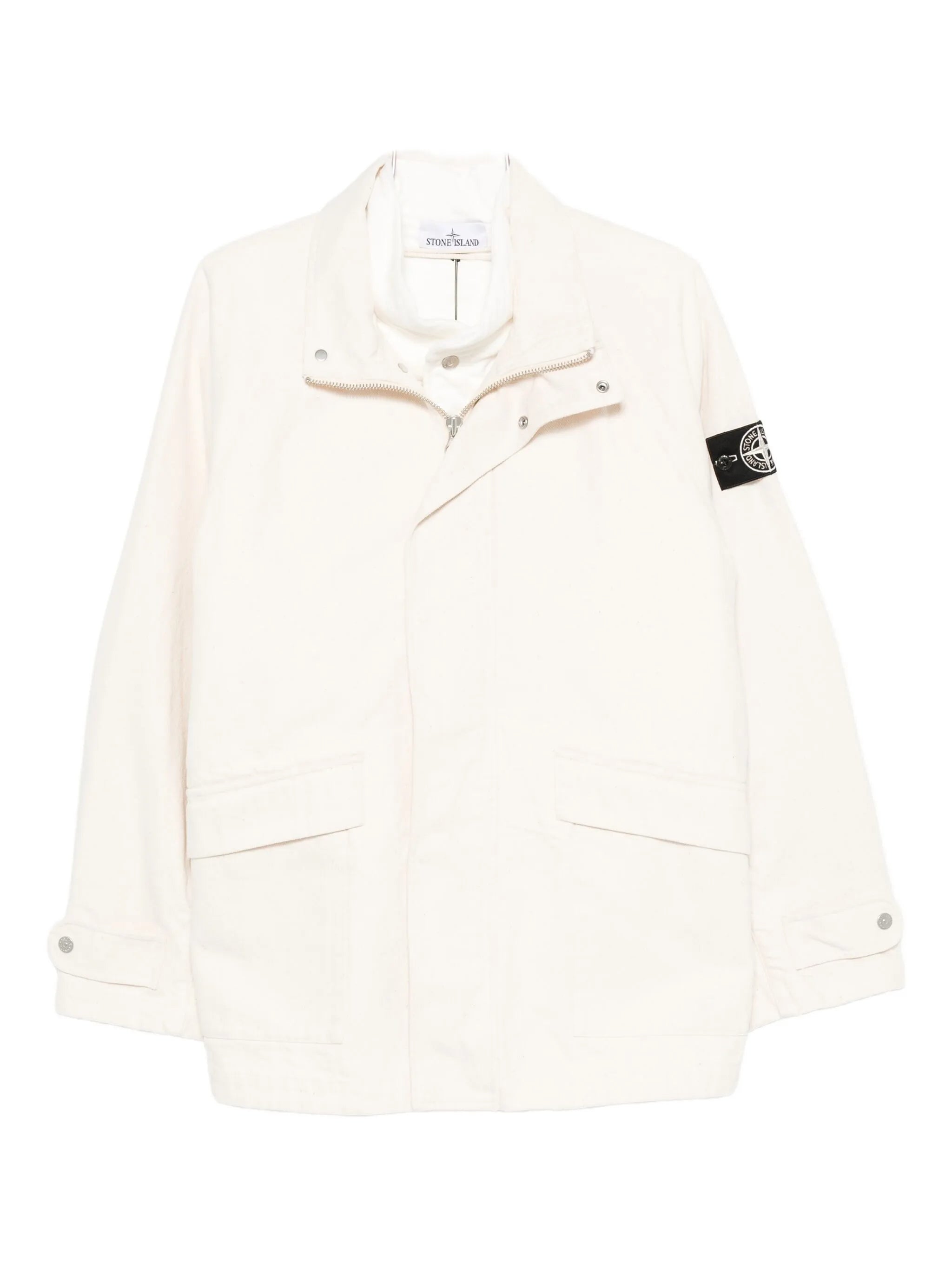 Raw cotton parka