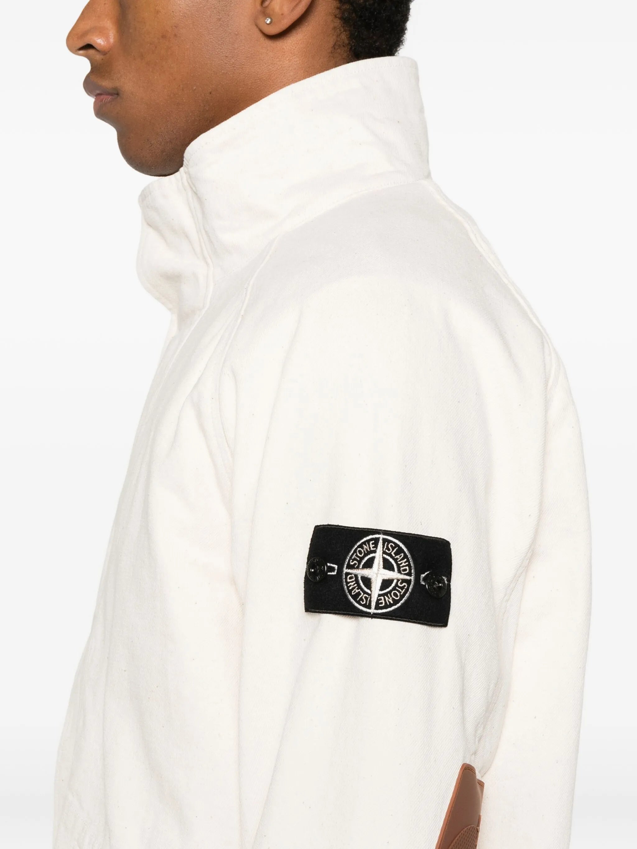 Raw cotton parka