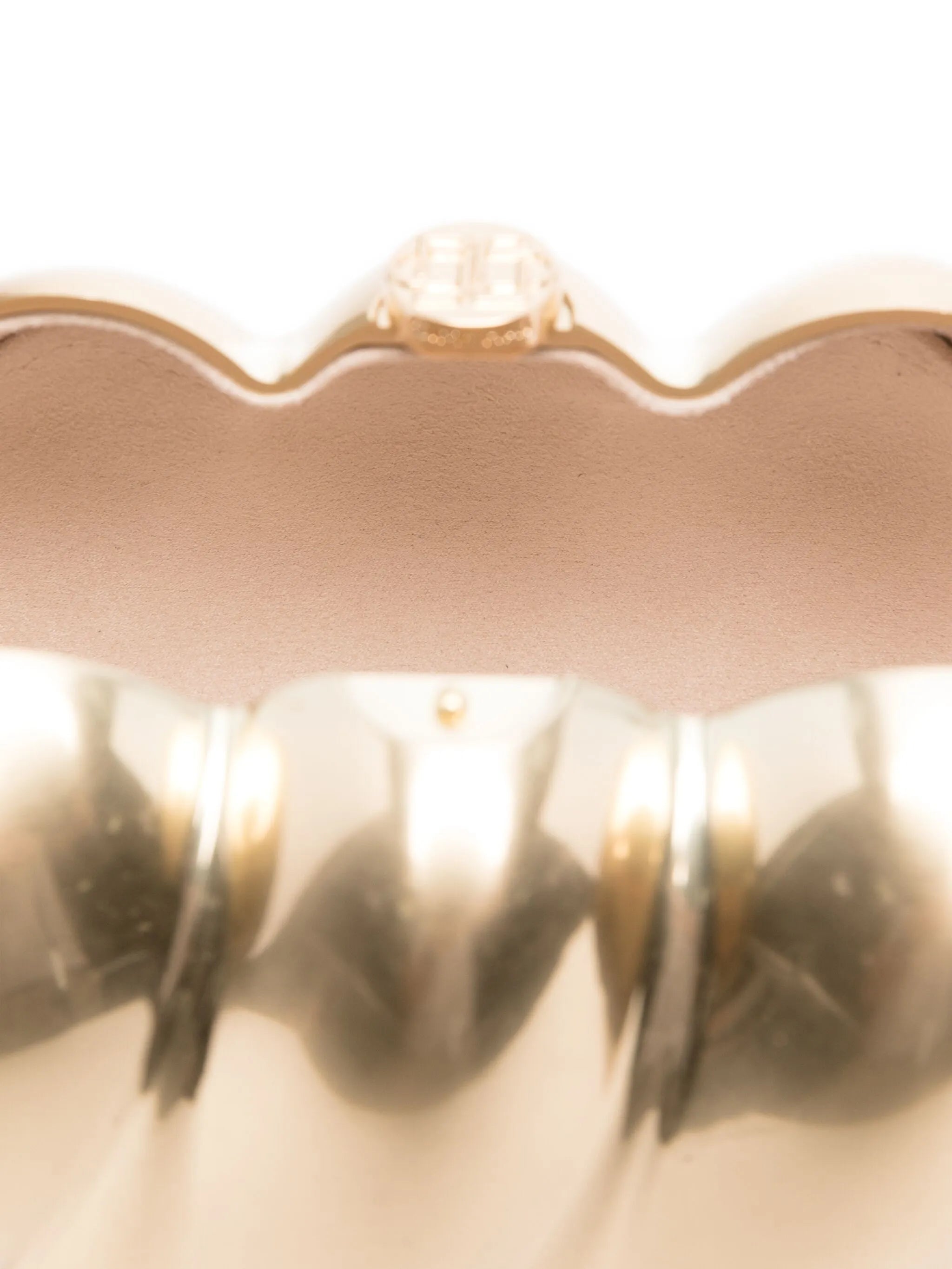 Reya twisted clutch bag