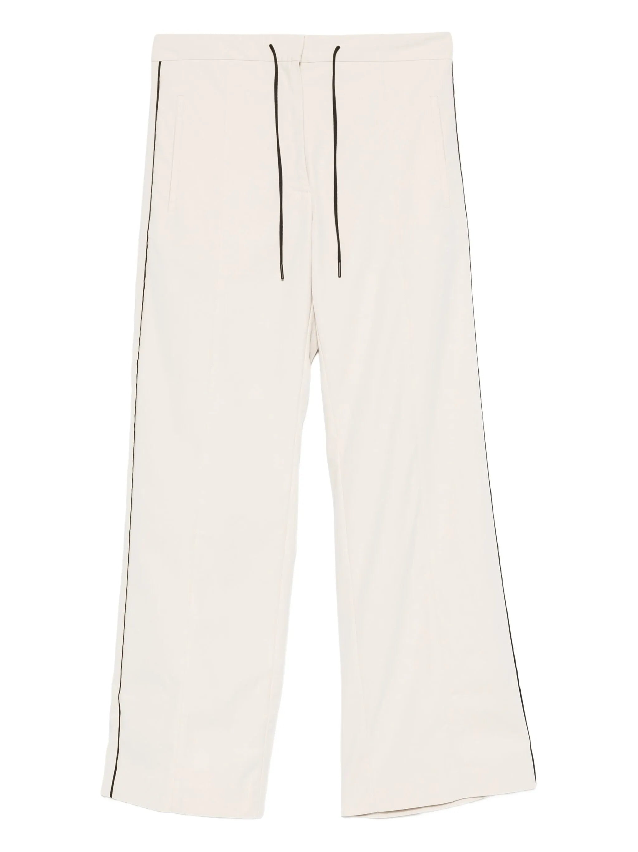 elasticated-waistband track pants