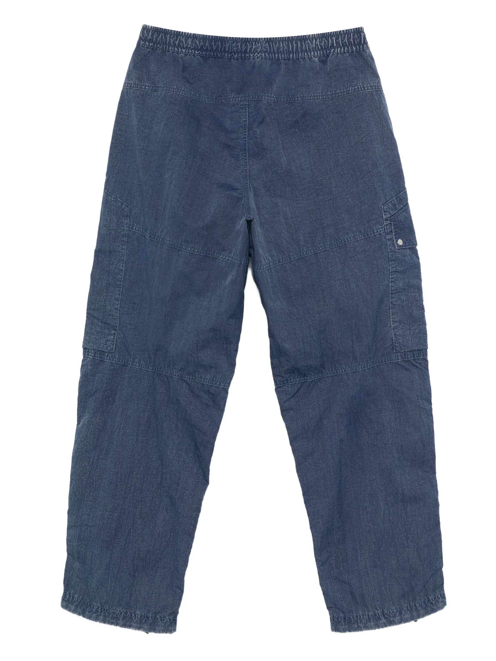 Hollow garment-dryed cargo trousers