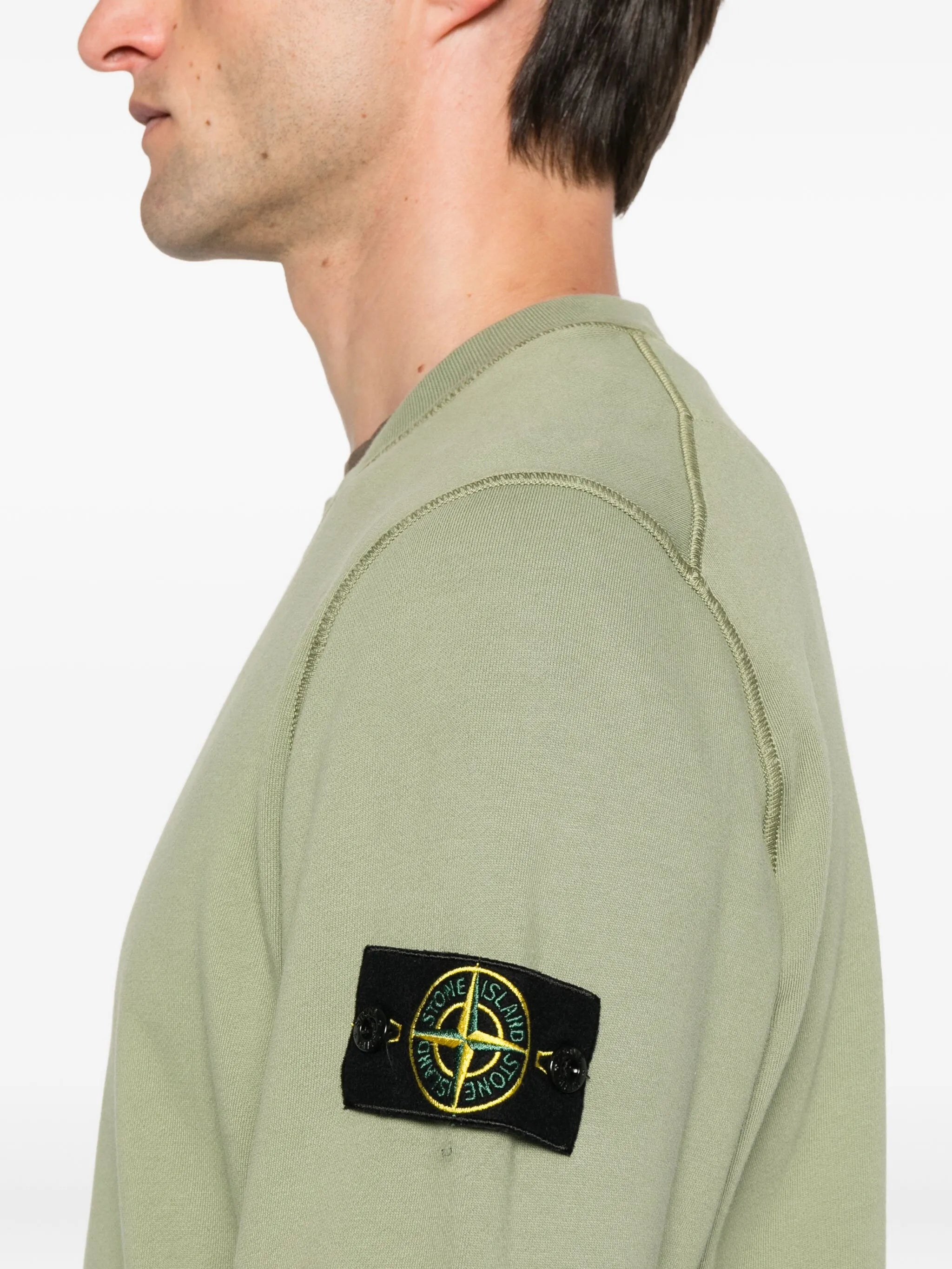 Compass-badge sweatshirt