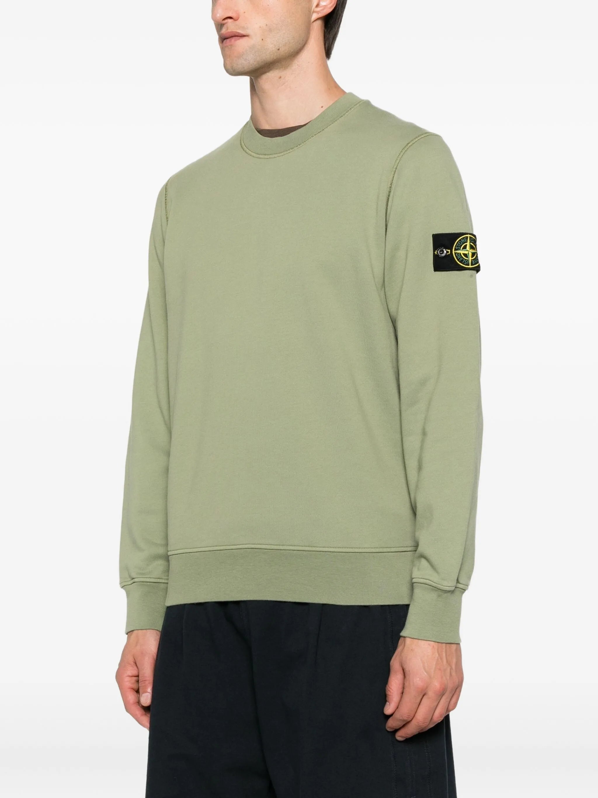 Compass-badge sweatshirt