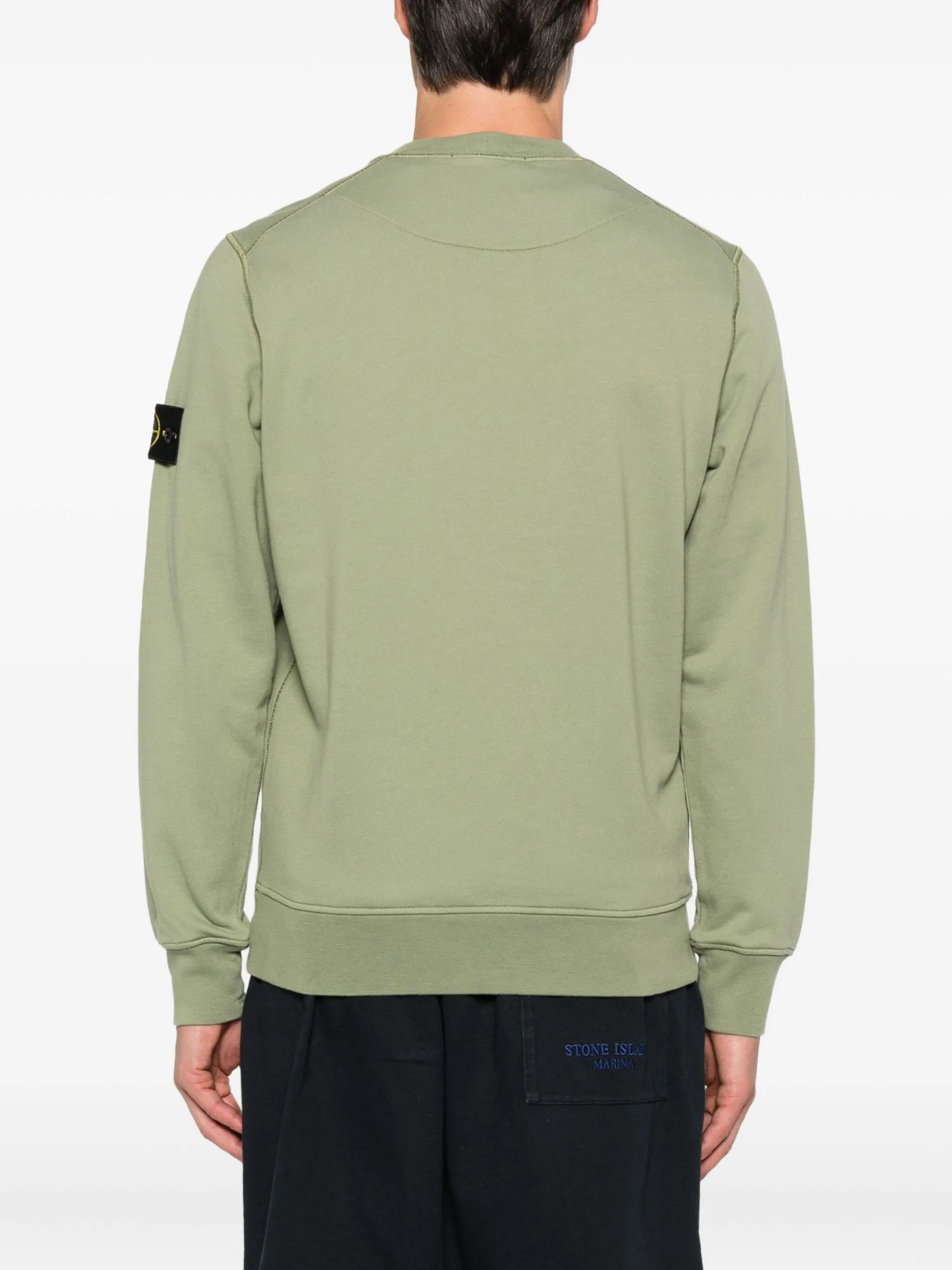 Compass-badge sweatshirt