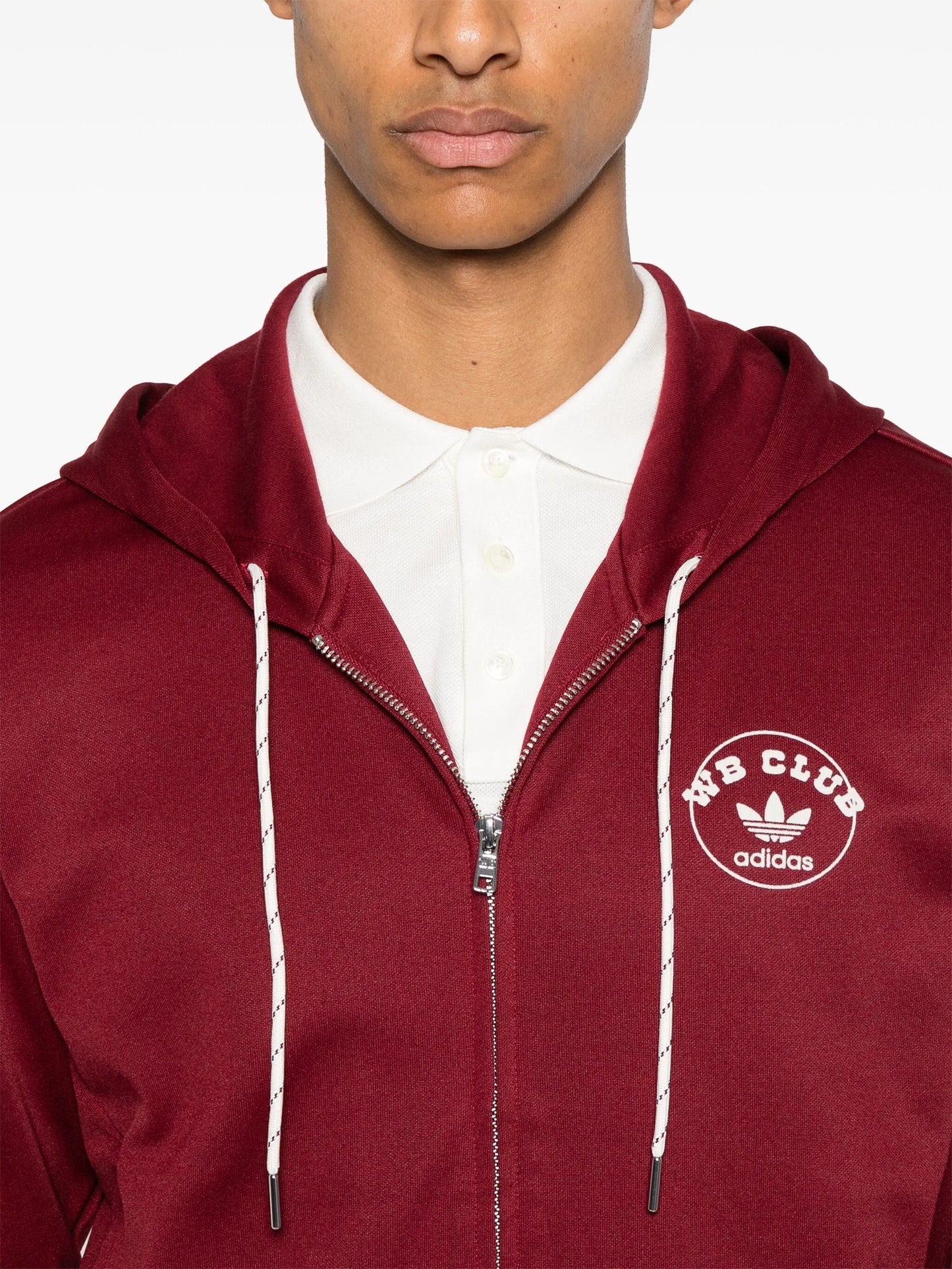 x Wales Bonner zip-up hoodie