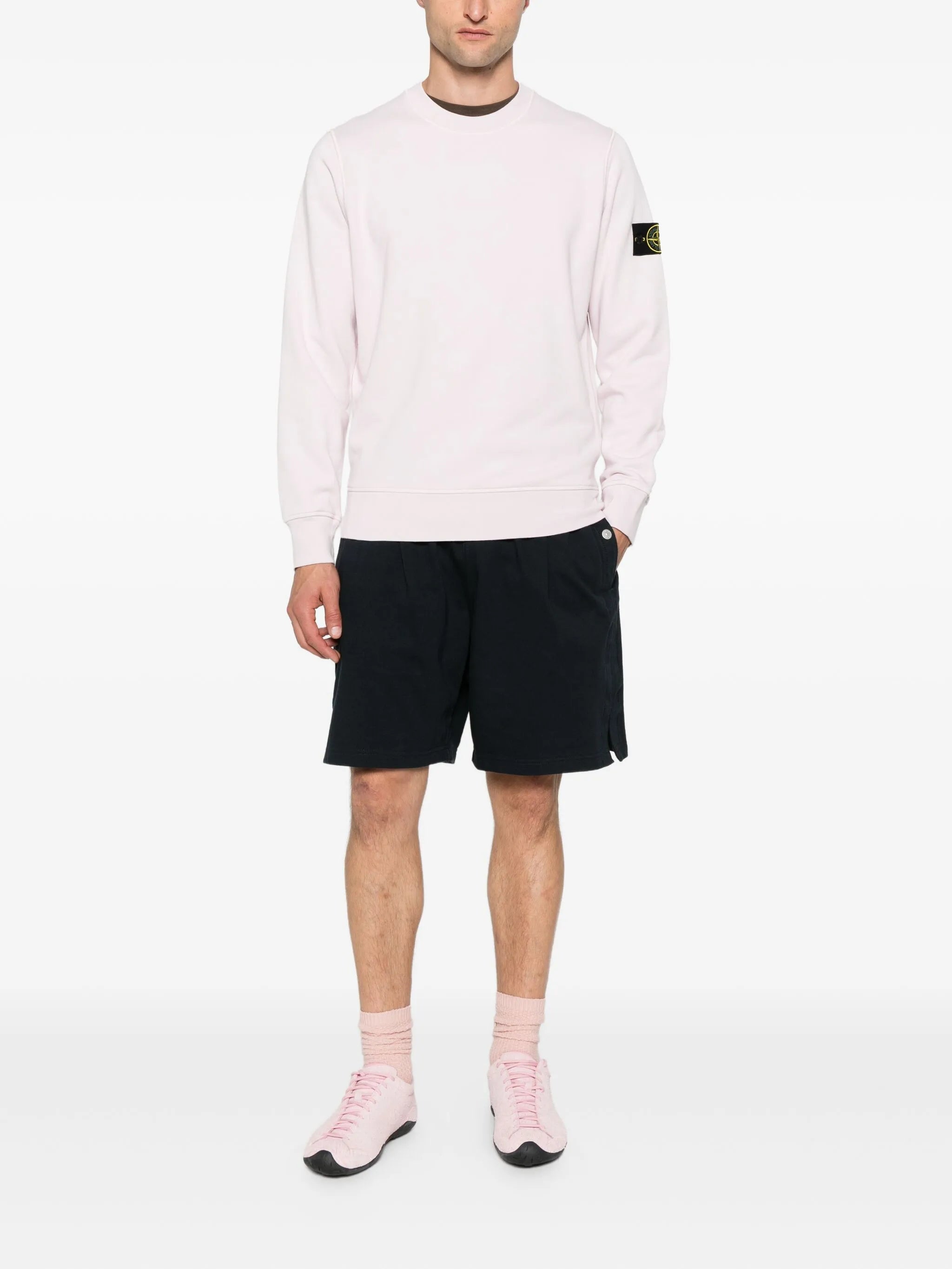 Compass-badge sweatshirt