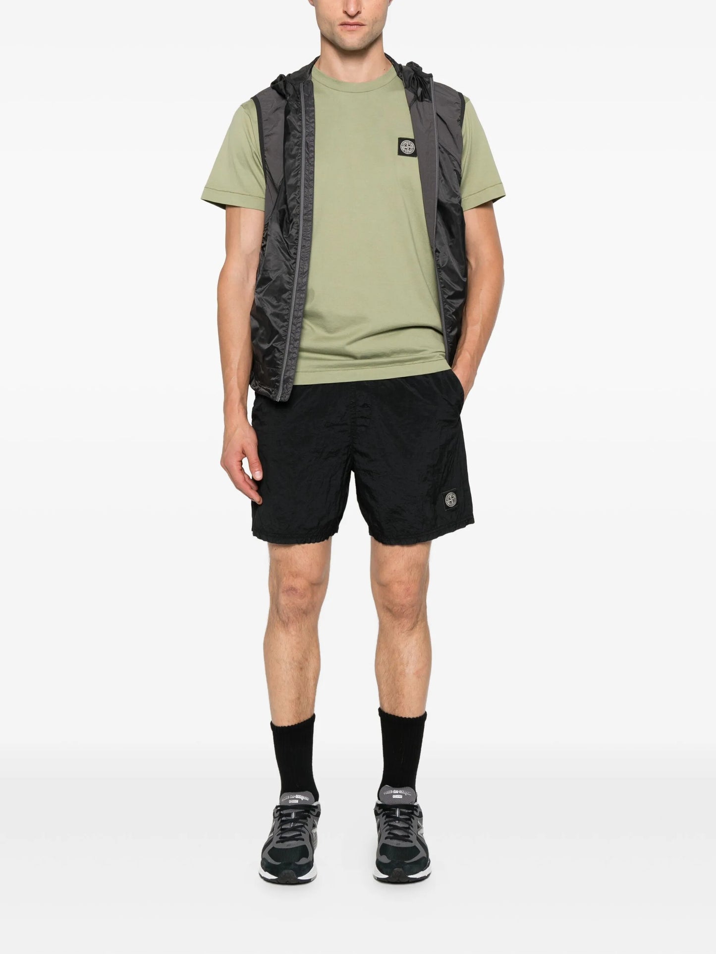Compass-patch T-shirt