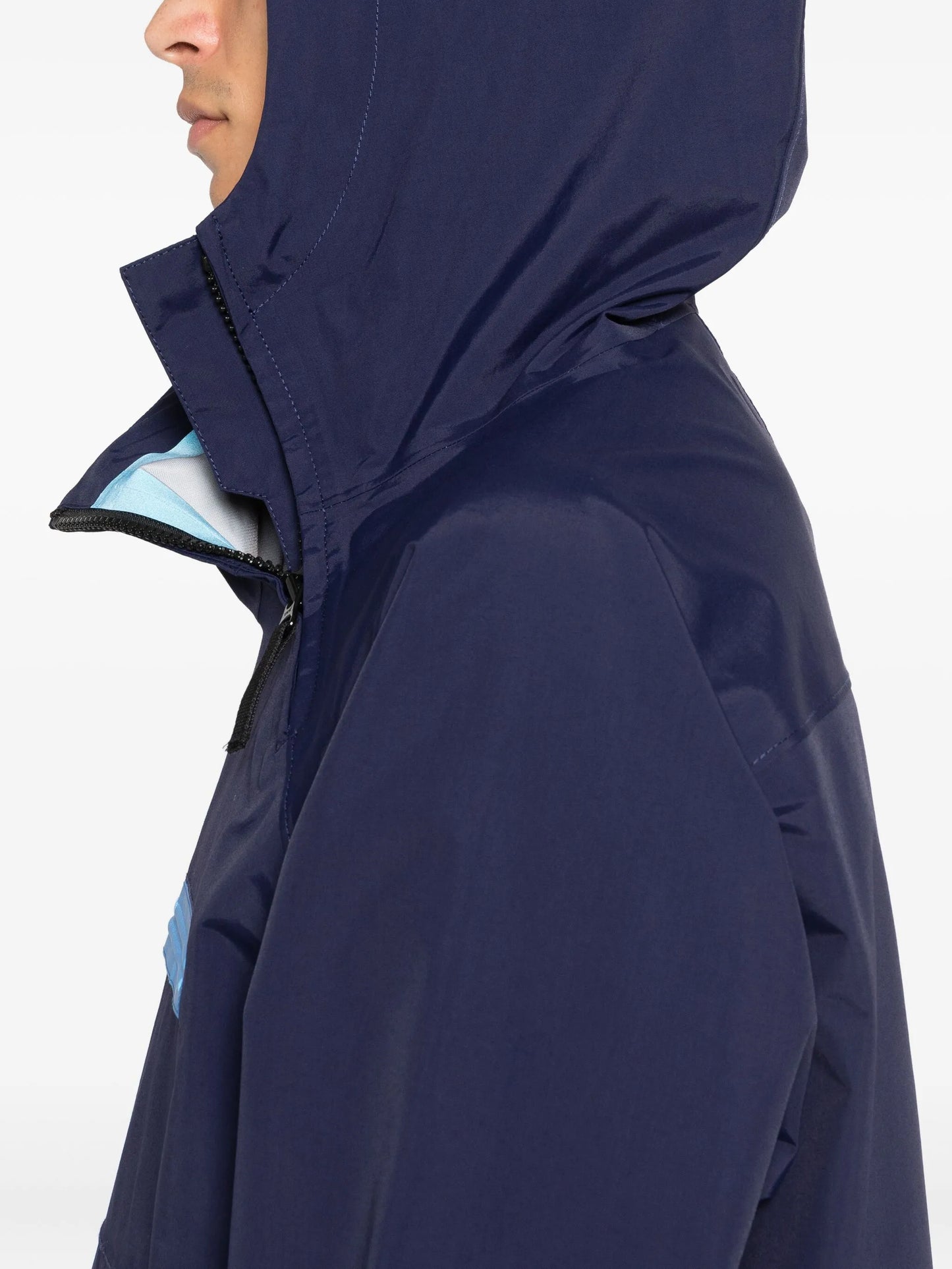Marina hooded panelled jacket