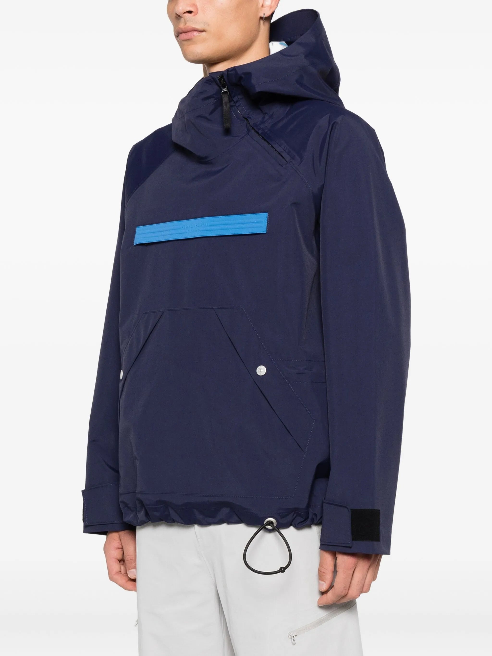 Marina hooded panelled jacket