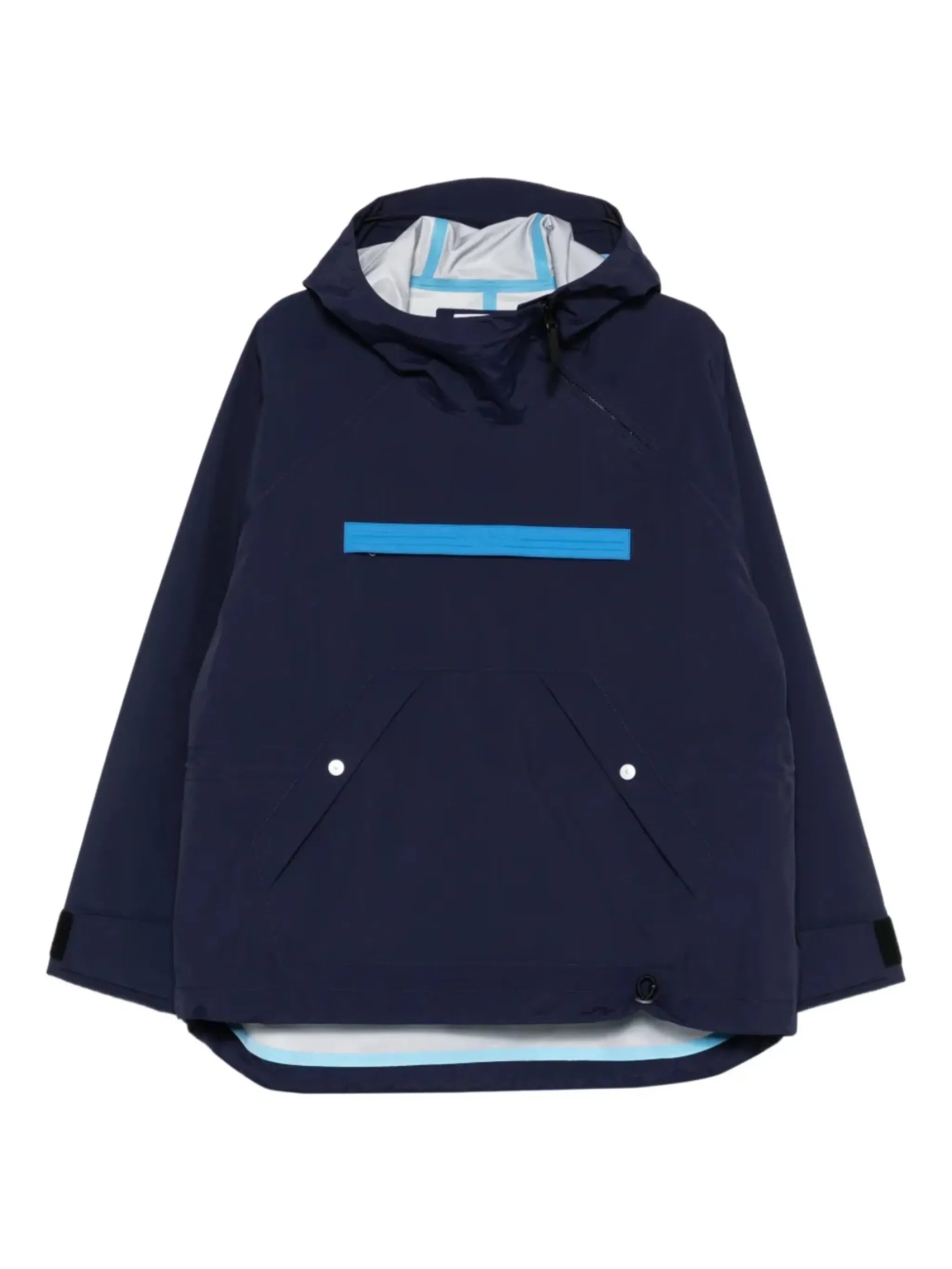 Marina hooded panelled jacket