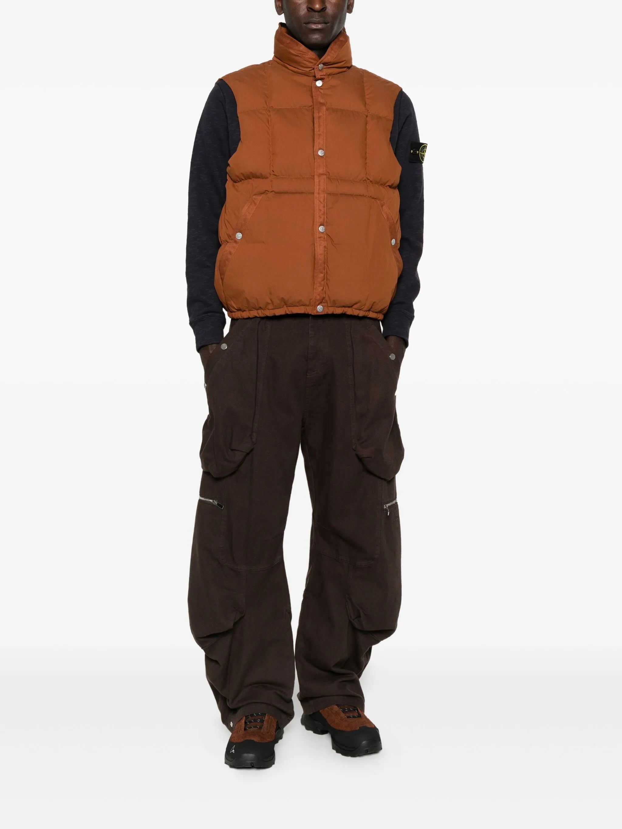 padded gilet