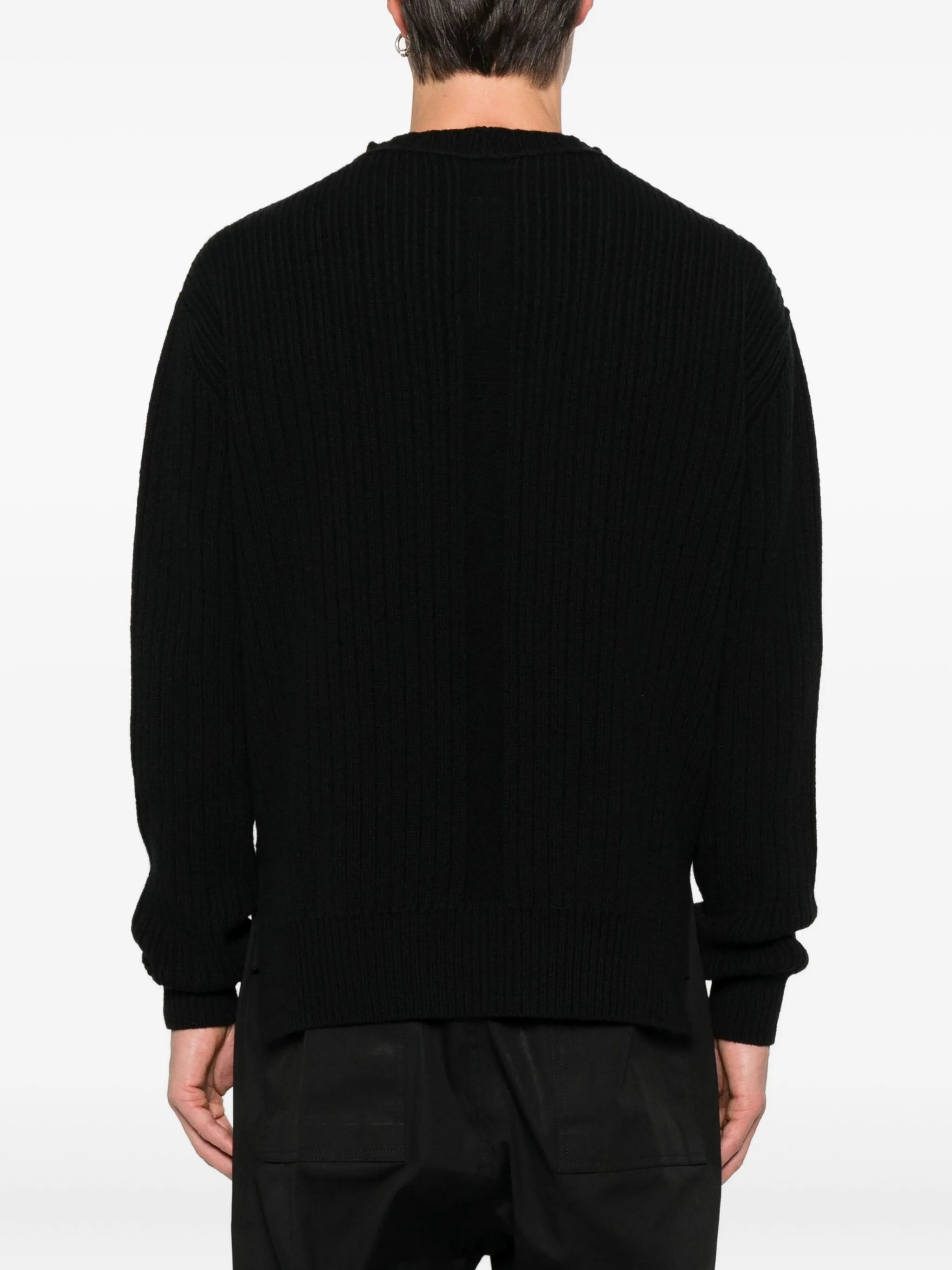 mock-neck sweater