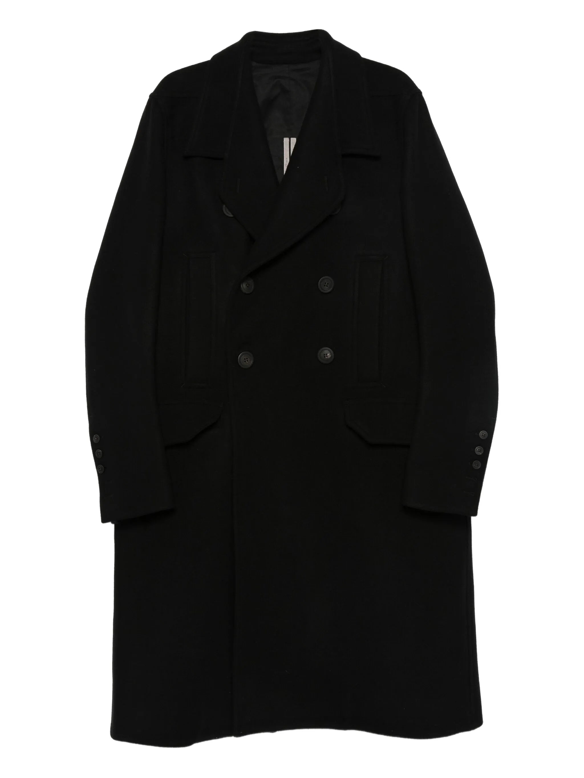 double-breasted coat