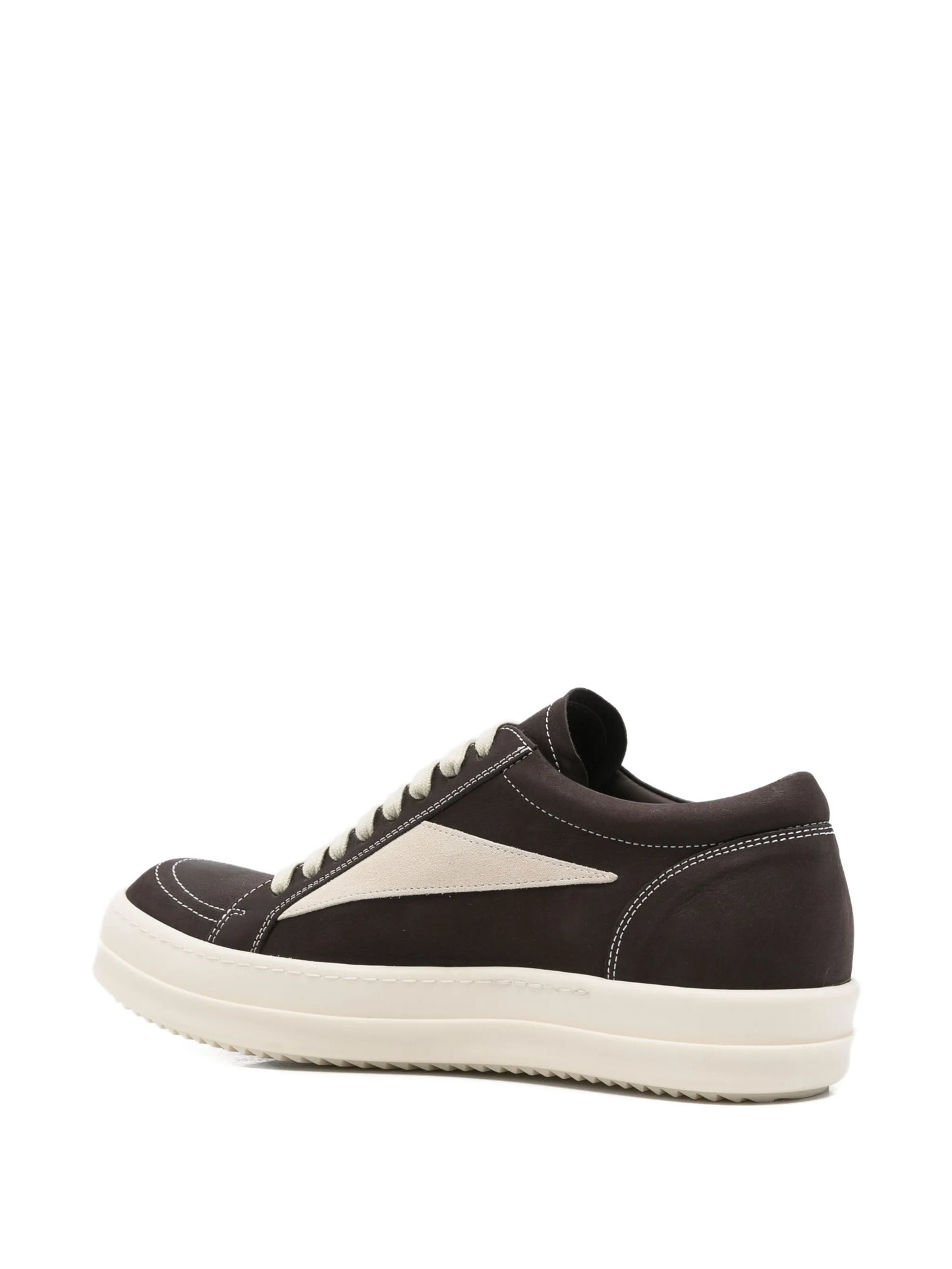 leather low-top sneakers