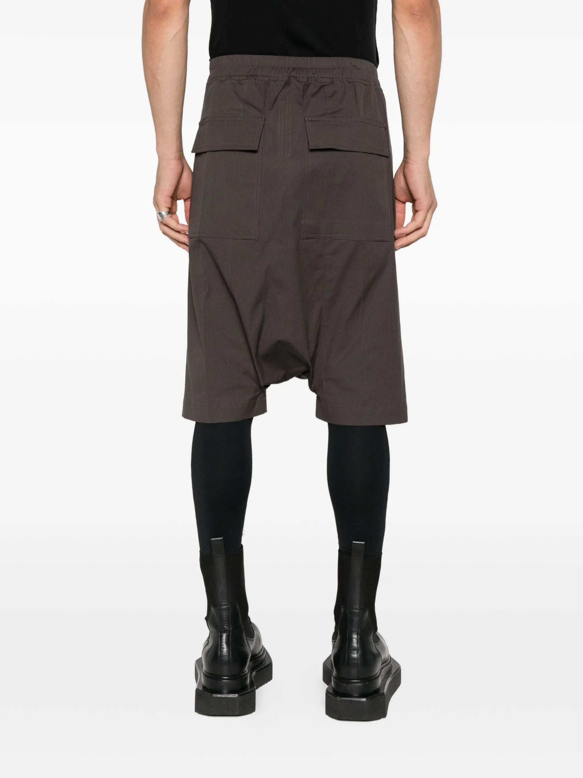 drawstring bermuda shorts