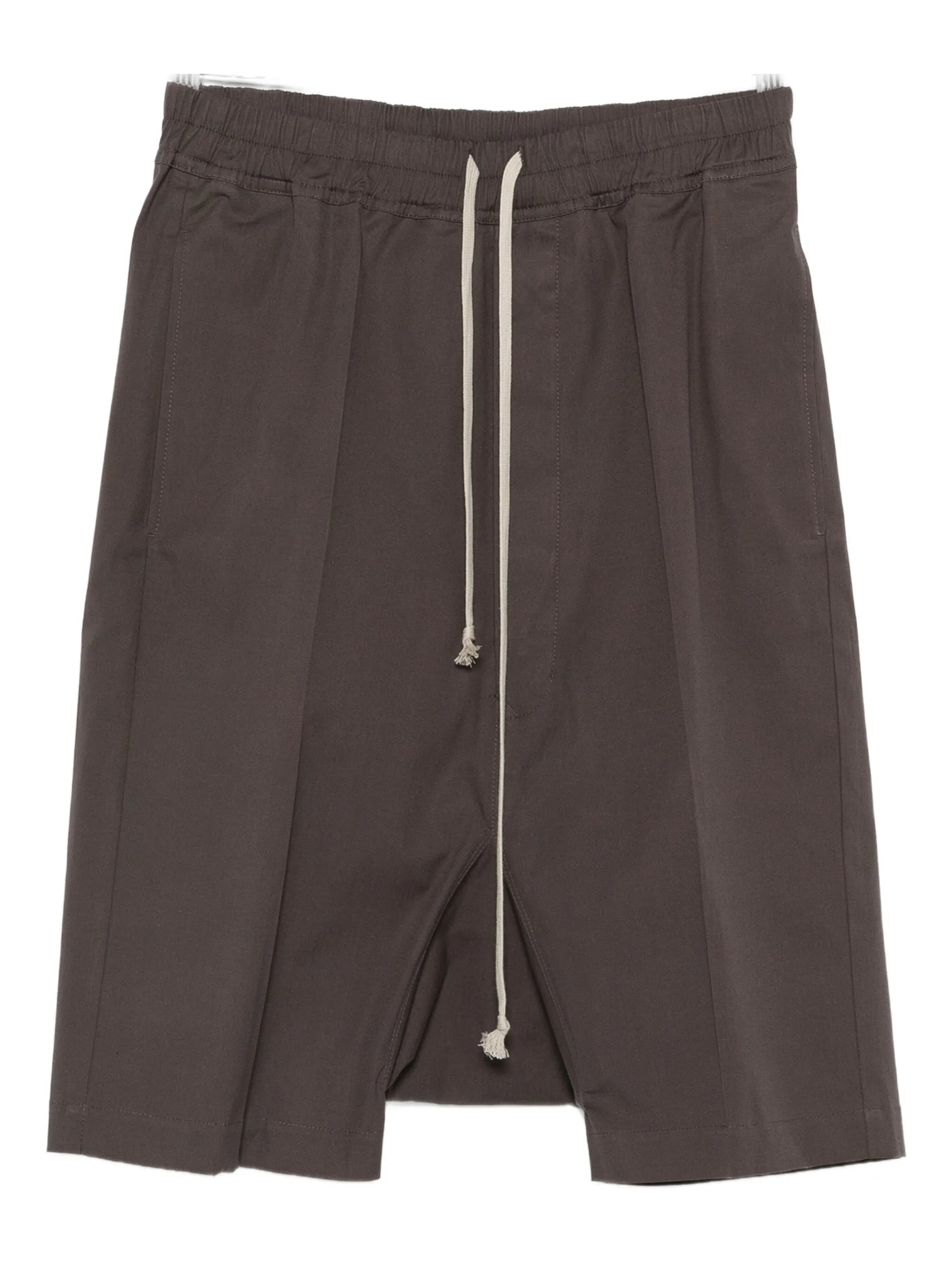 drawstring bermuda shorts
