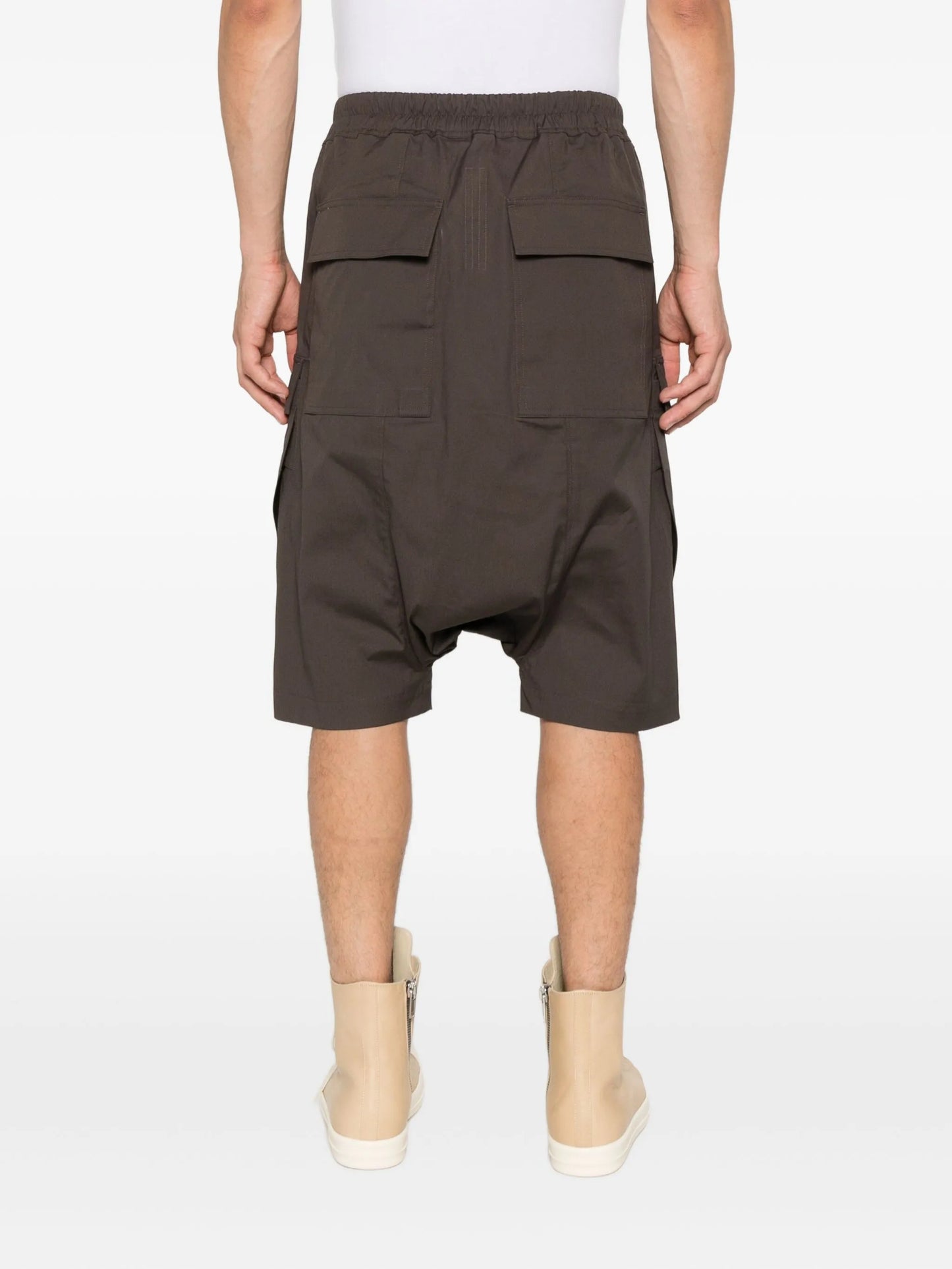 drawstring cargo shorts