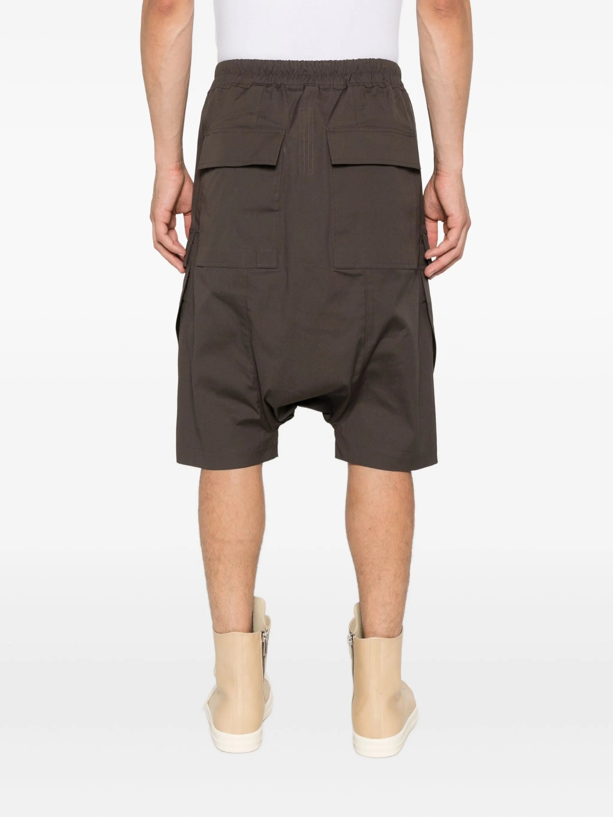 drawstring cargo shorts