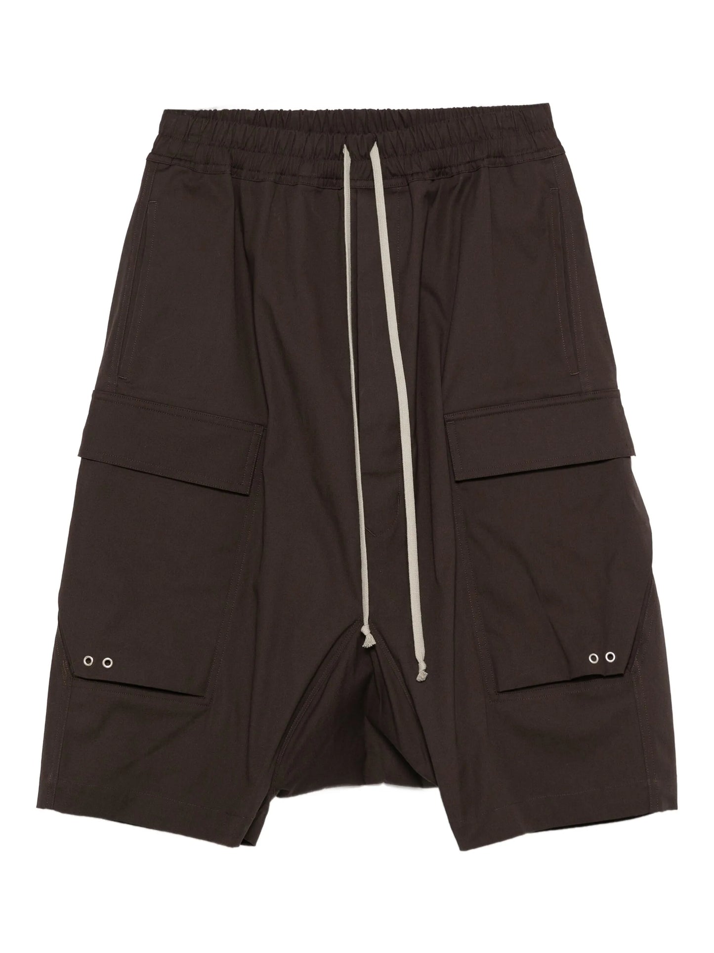 drawstring cargo shorts
